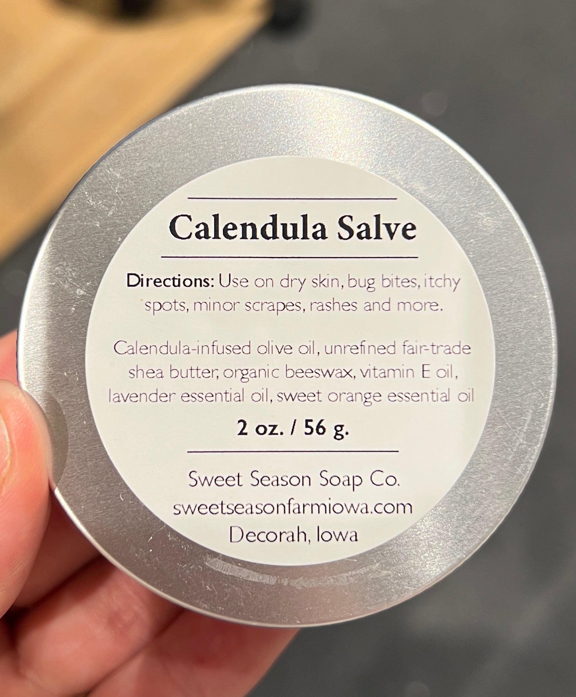 Sweet Season Farm - Calendula Salve