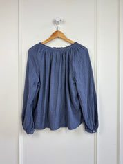 Marine Layer Blue Blouse (M)