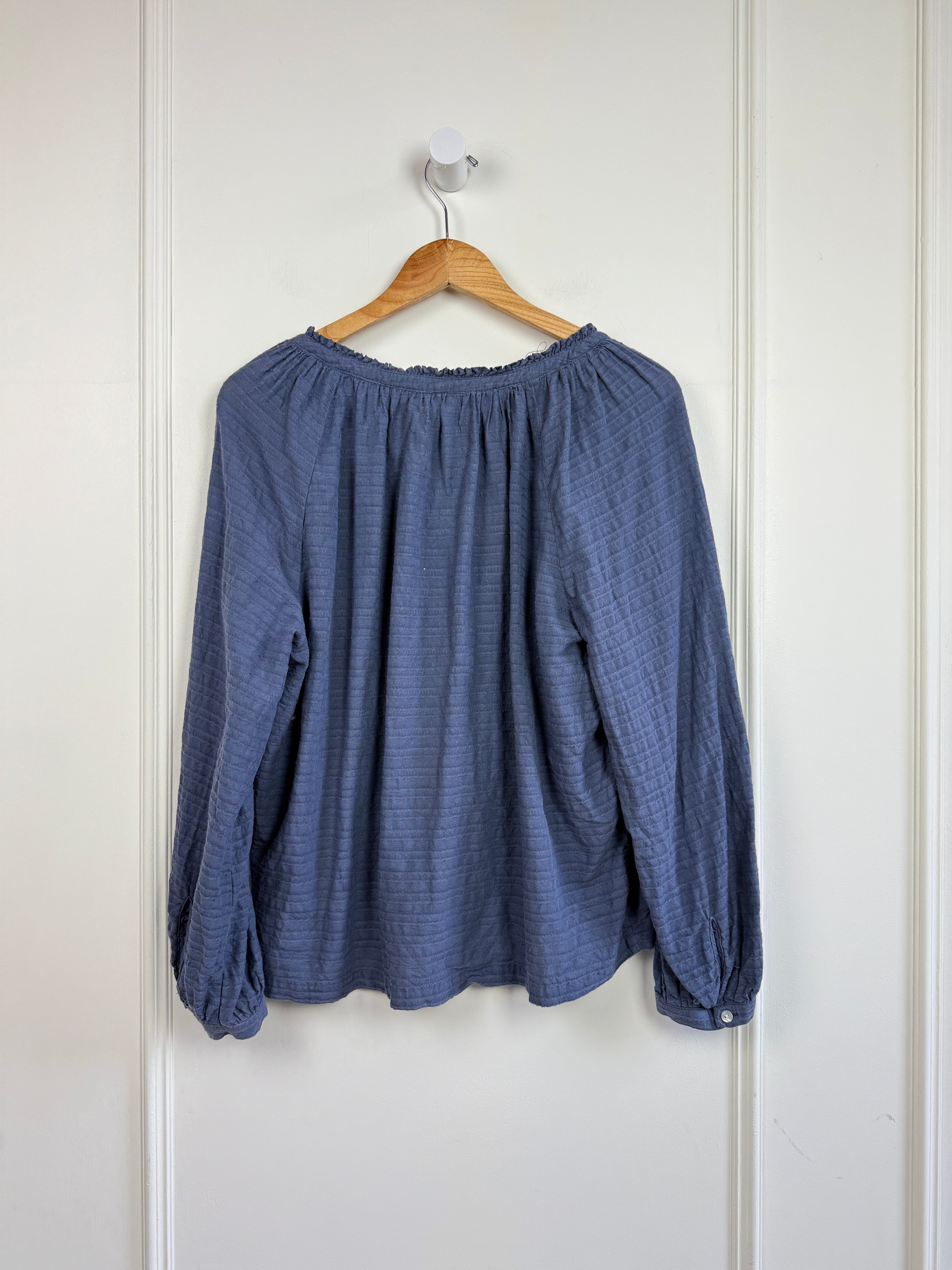 Marine Layer Blue Blouse (M)