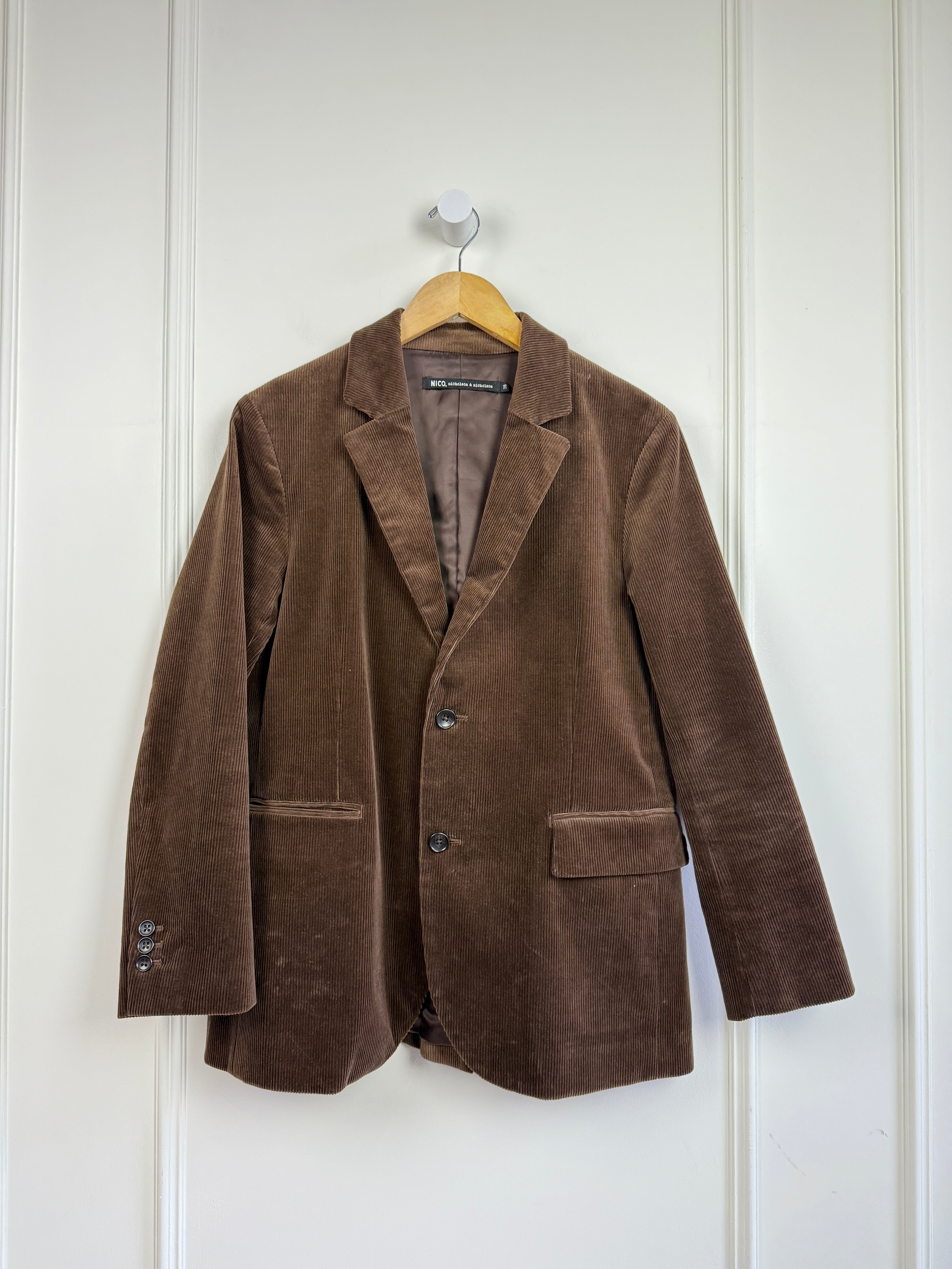 Nicholson & Nicholson Corduroy Blazer (S/38)