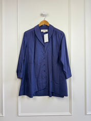 Grammer Navy Button Down (10/L)