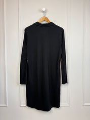 Frank & Eileen Black Collared Dress (S)