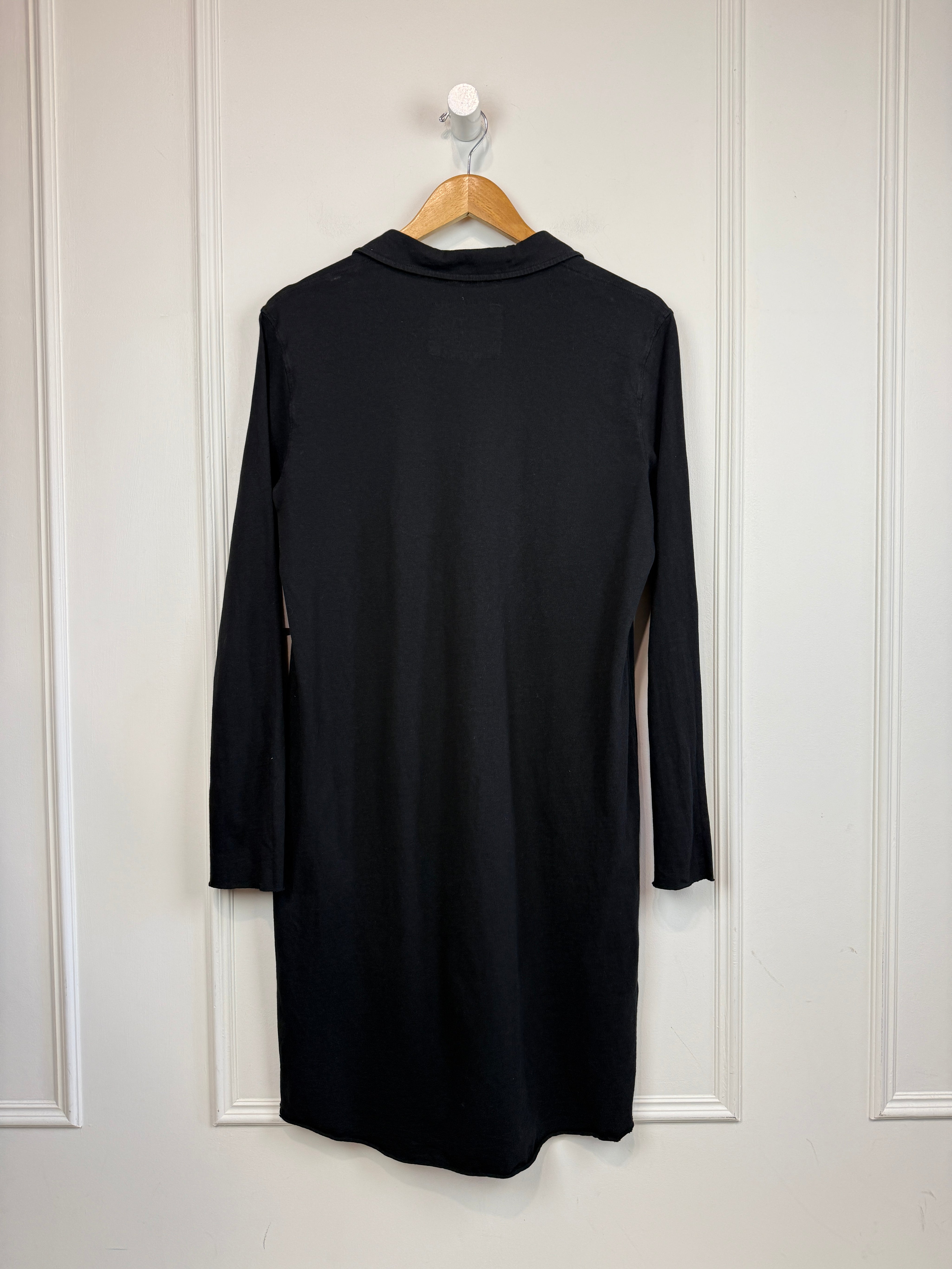 Frank & Eileen Black Collared Dress (S)