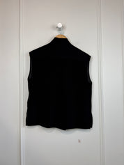 Closed Black Silk Sleeveless Top (S)