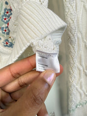 Central Park West Floral Cardigan (XS)