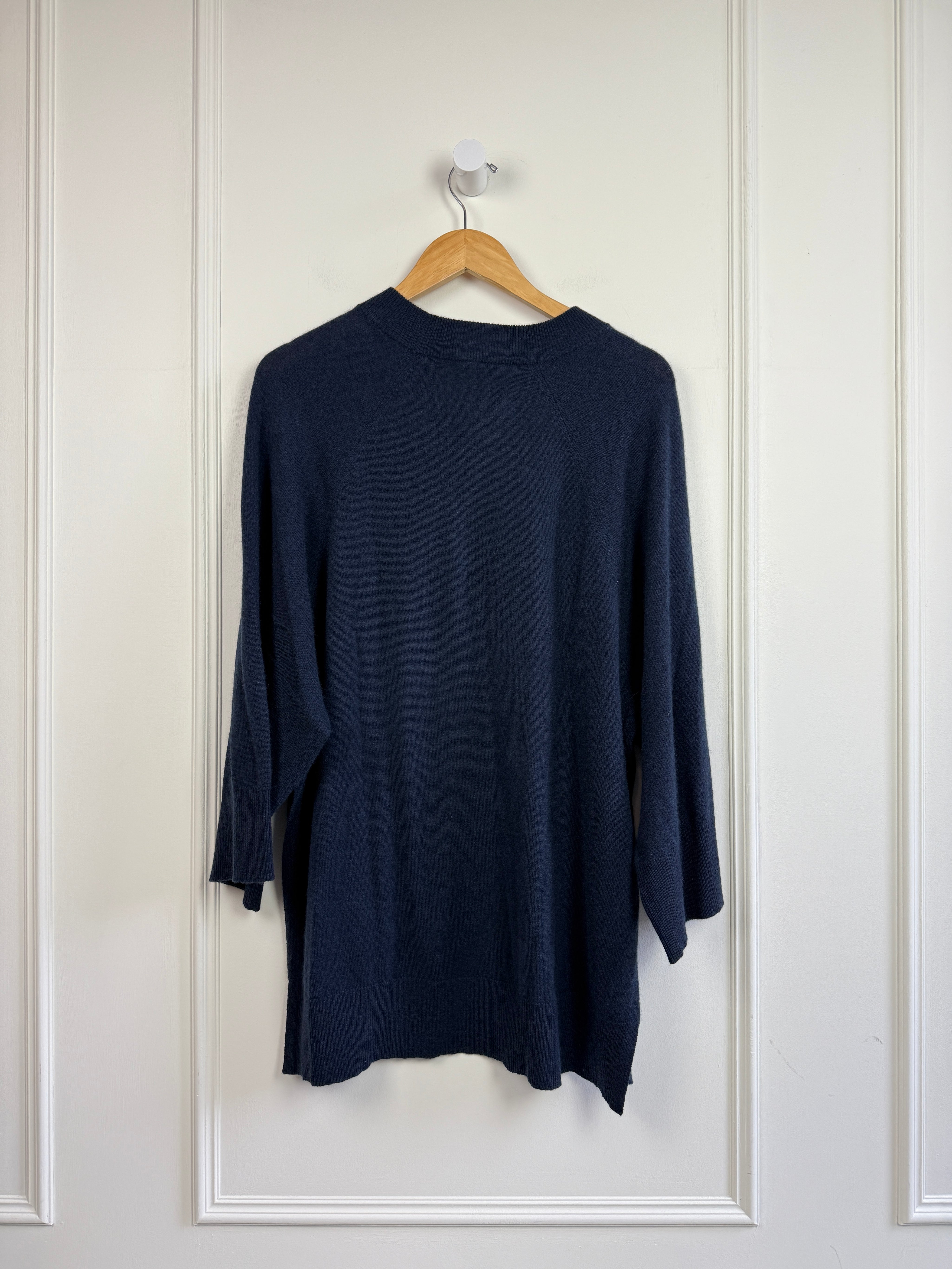 Autumn Cashmere Navy Sweater (L)