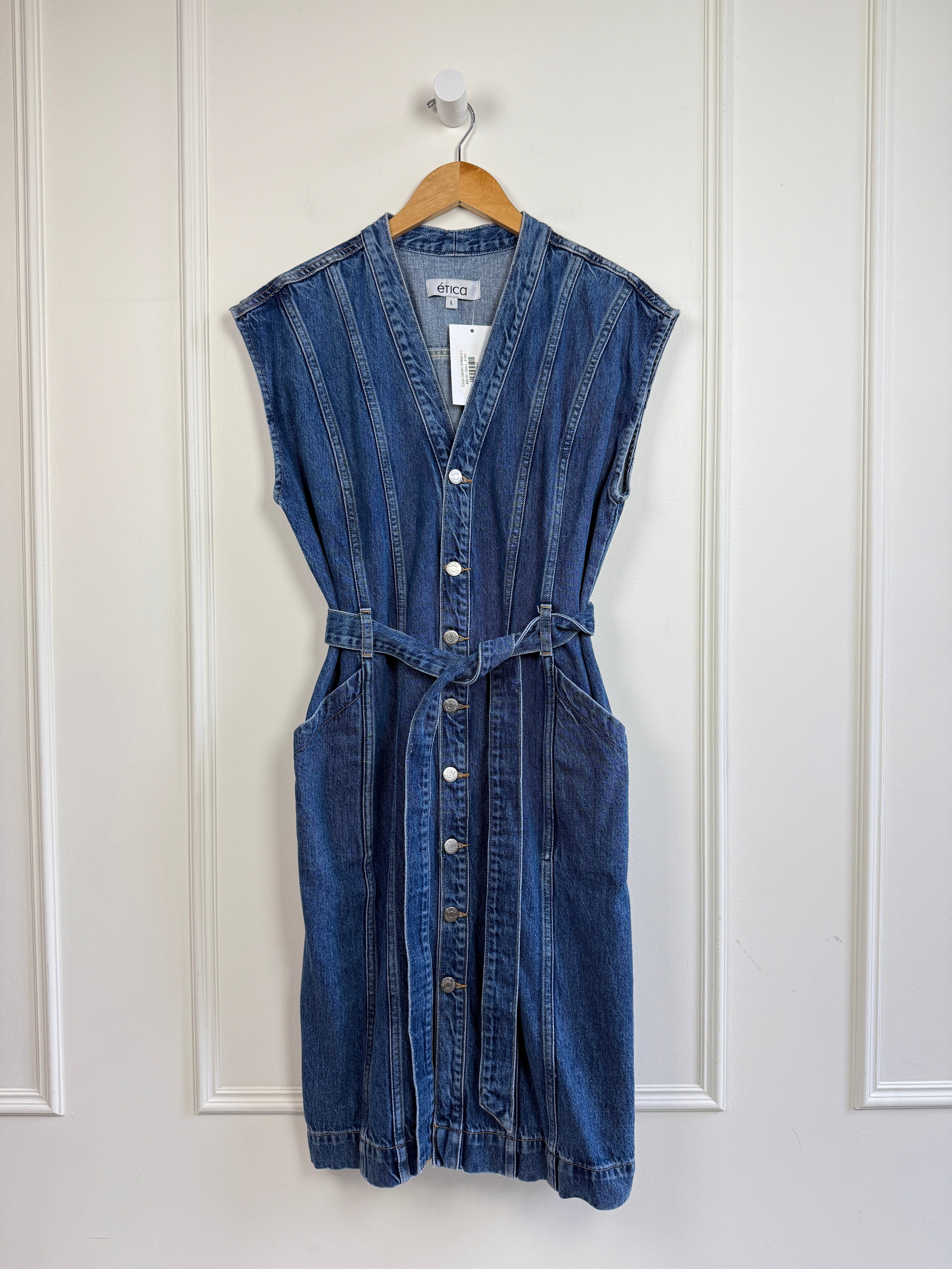 Etica Denim Dress (L)