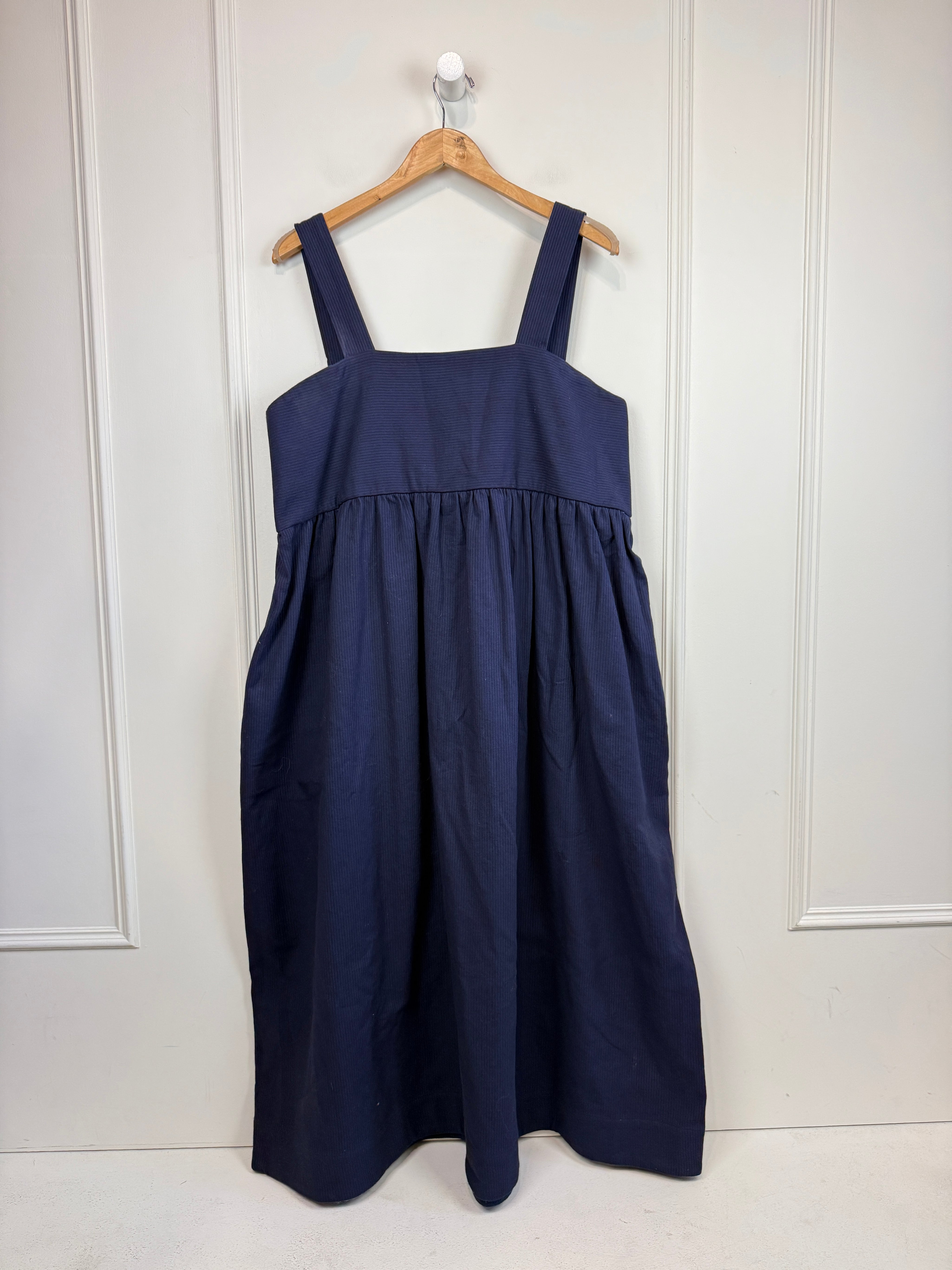 Cawley Navy Elba Dress (L)