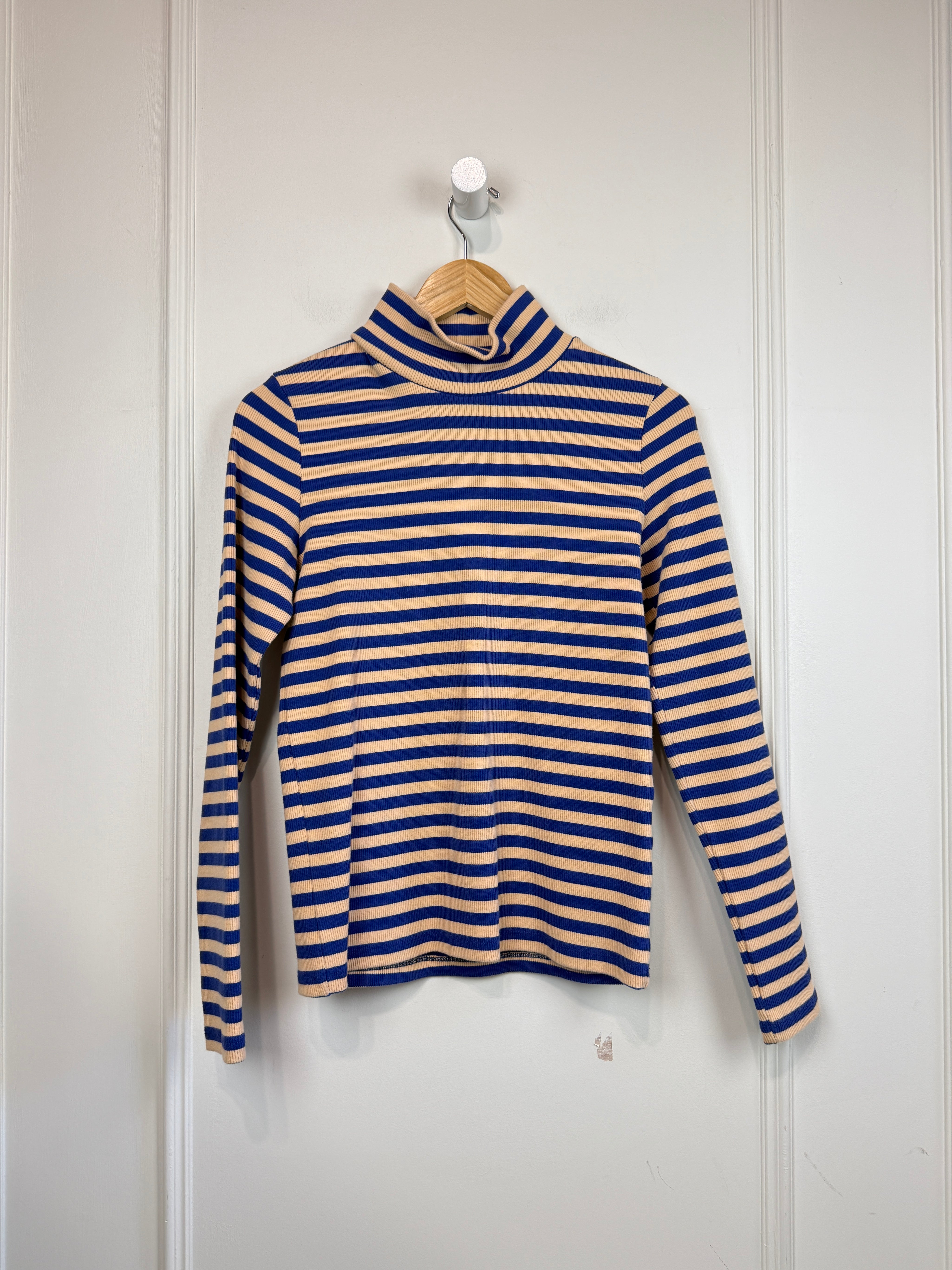 Mr Larkin Striped Turtle Neck (L)