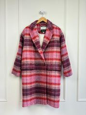 J Crew Collection x Nello Gori Plaid Coat (XS)