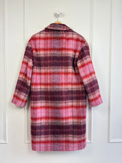 J Crew Collection x Nello Gori Plaid Coat (XS)