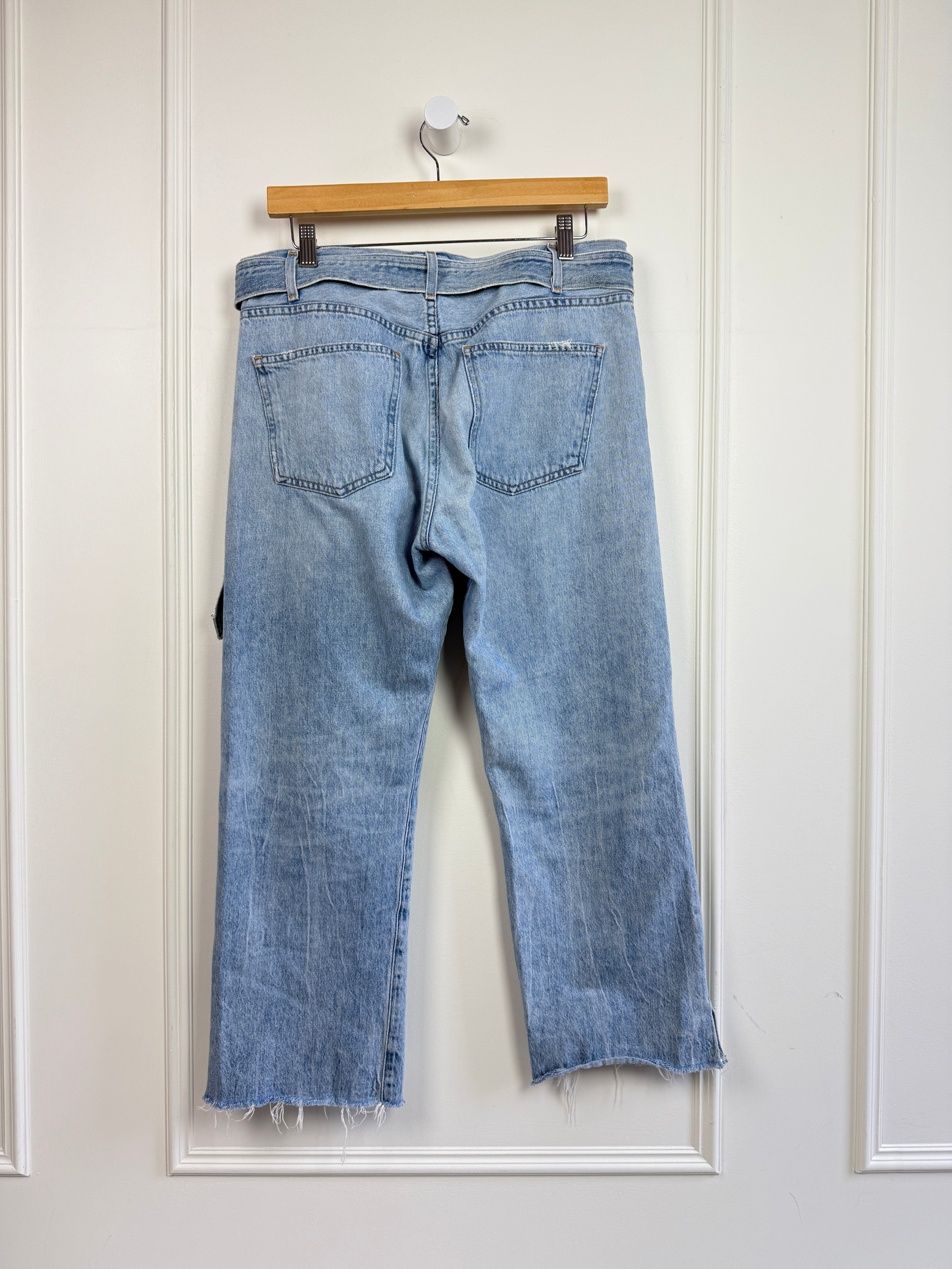 Citizens of Humanity Wide Leg Belted Denim (30/10)