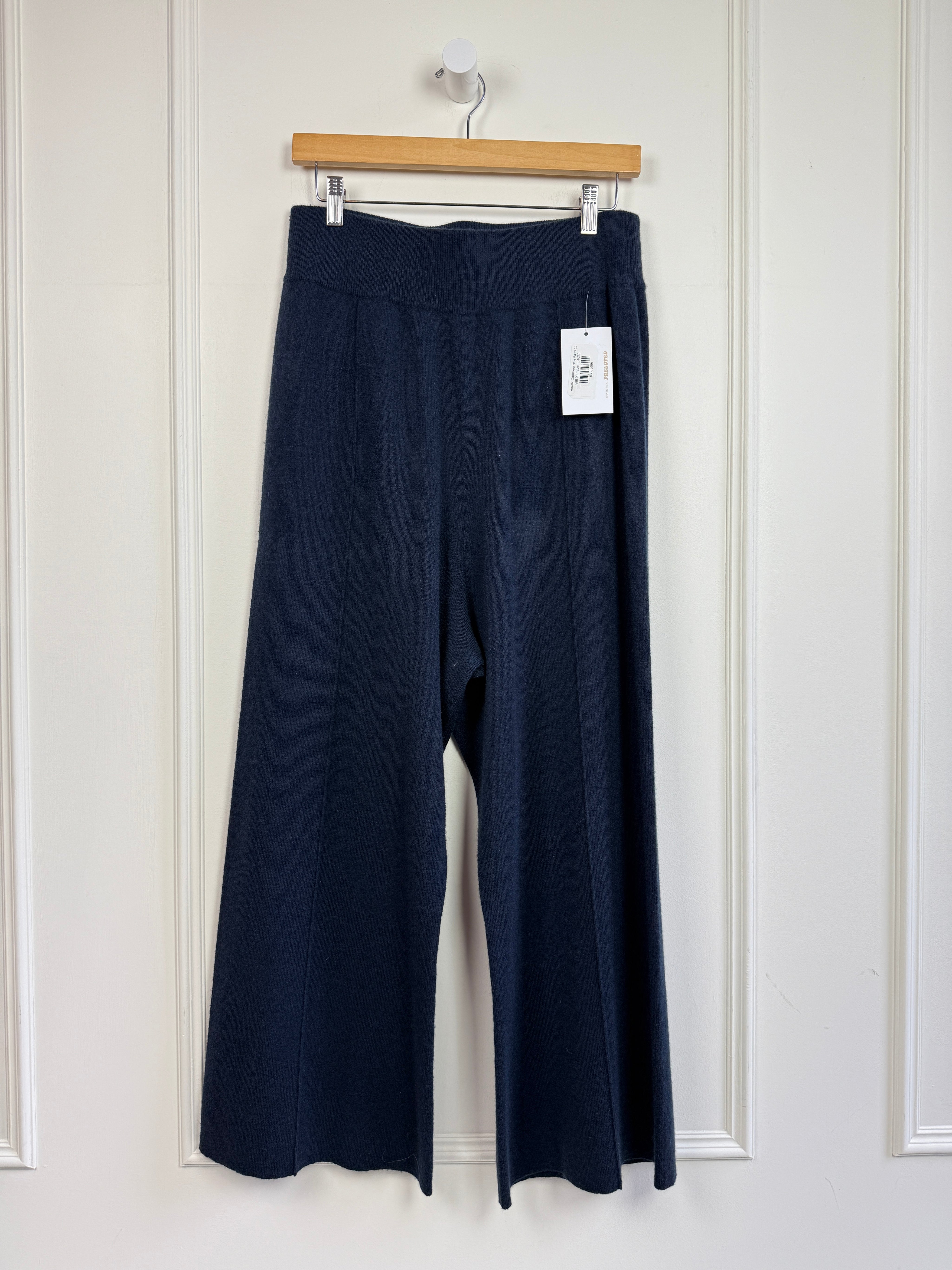Autumn Cashmere Navy Pants (L)