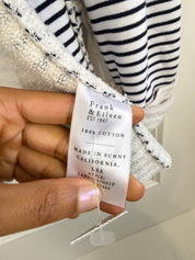 Frank & Eileen Striped Cardigan (M)