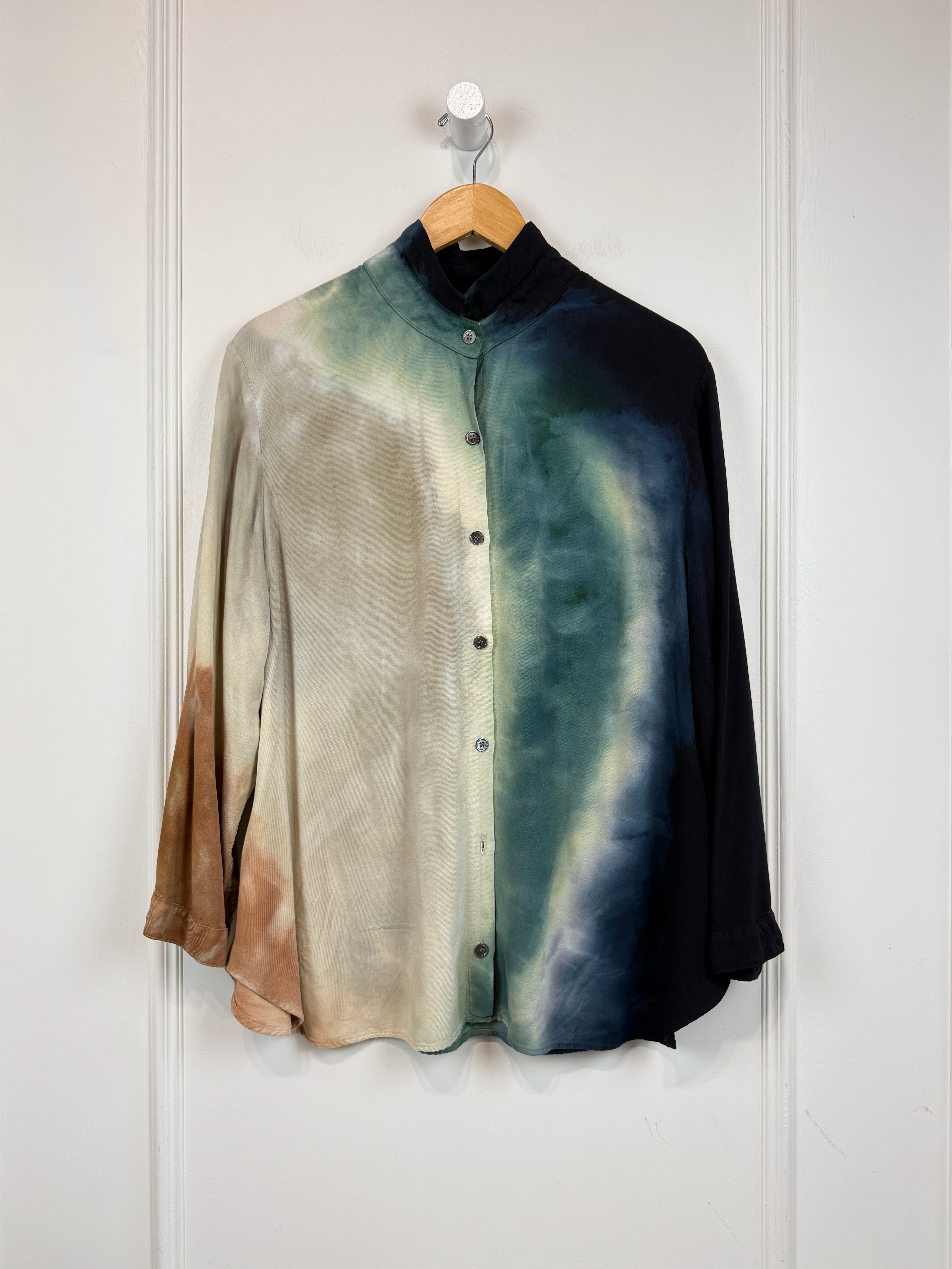 Raquel Allegra Tie Dye Button Down (3/L)