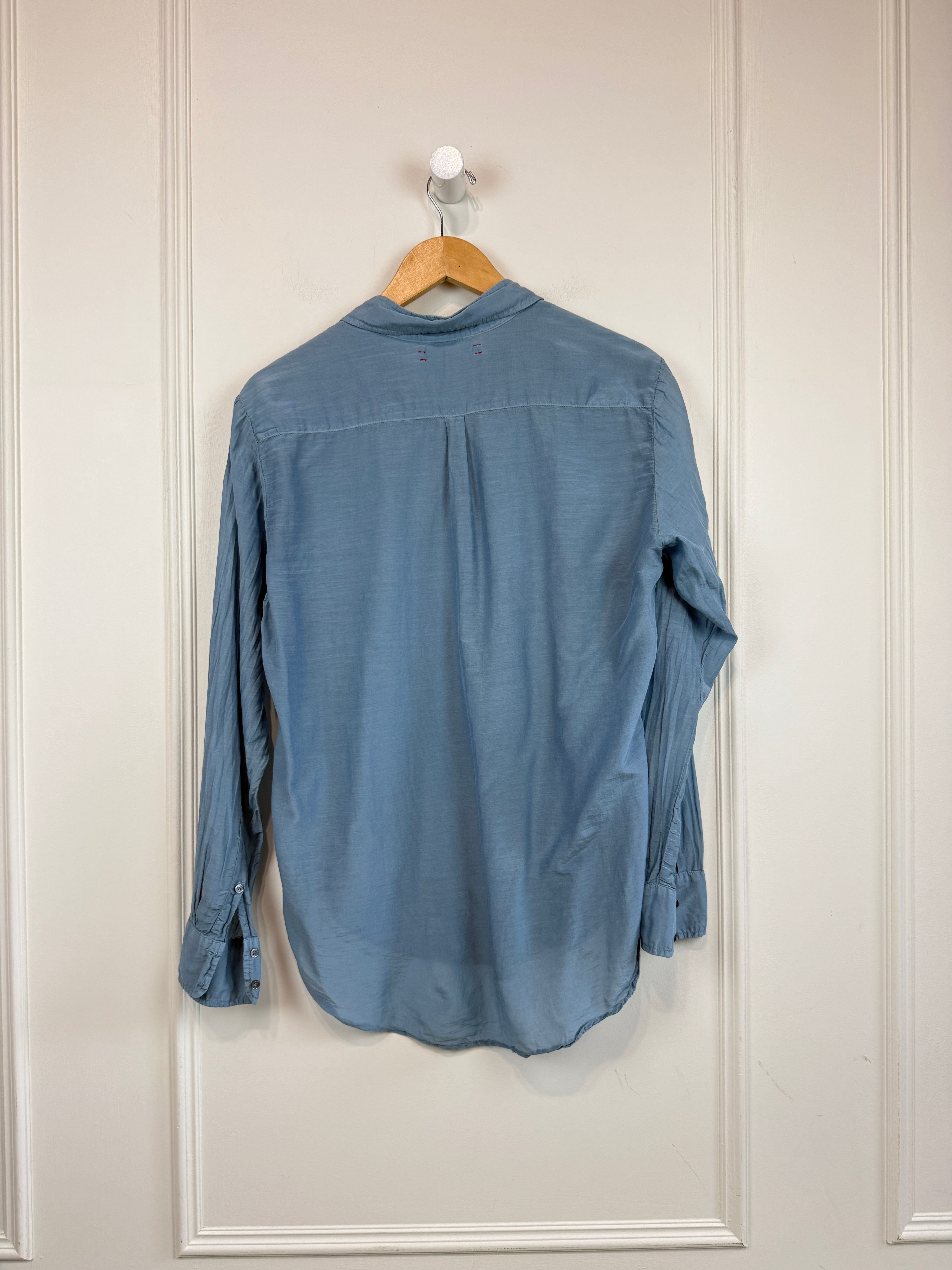Xirena Blue Silk Blend Top (S)