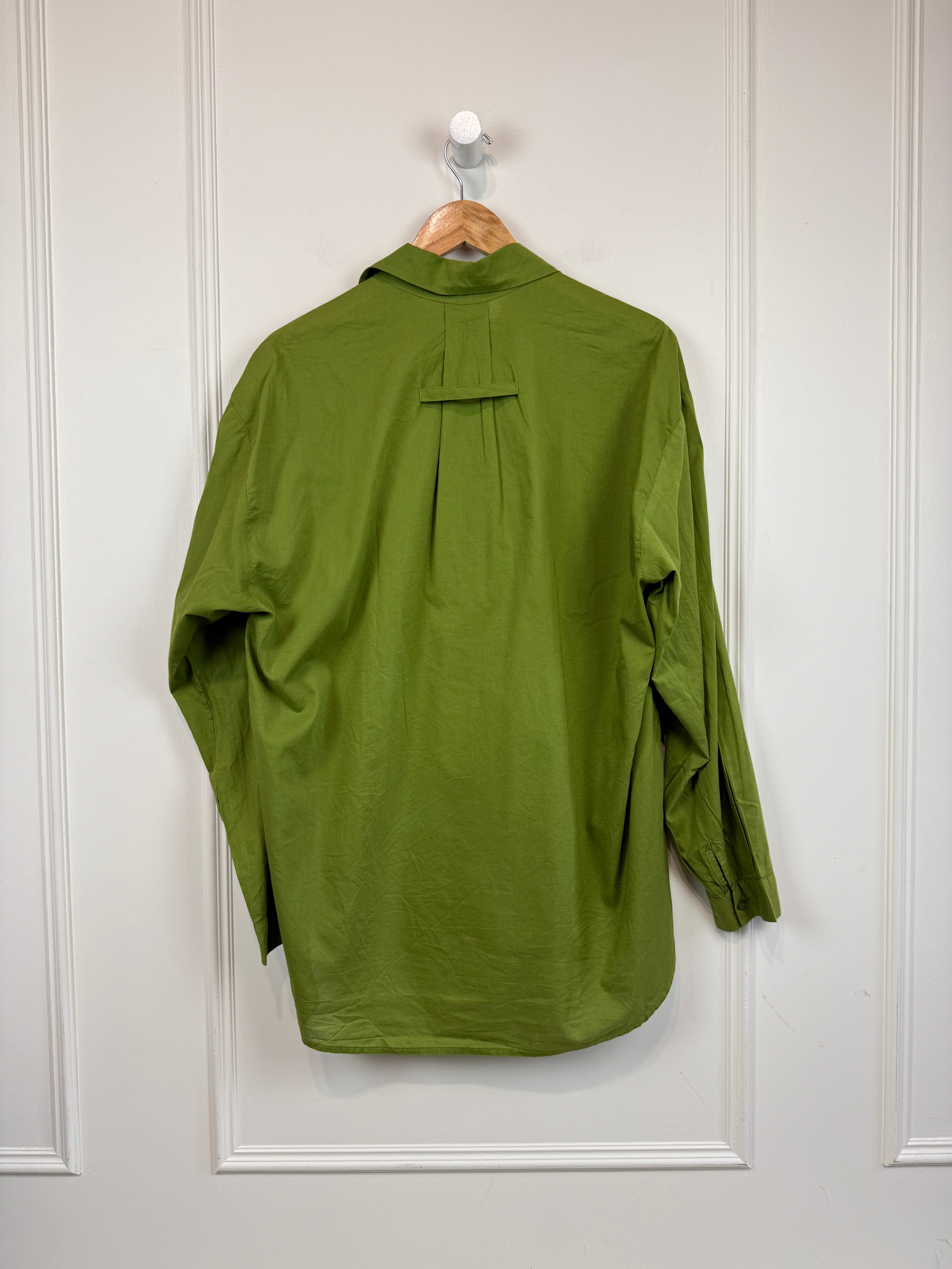 A Shirt Thing Green Button Down (L)