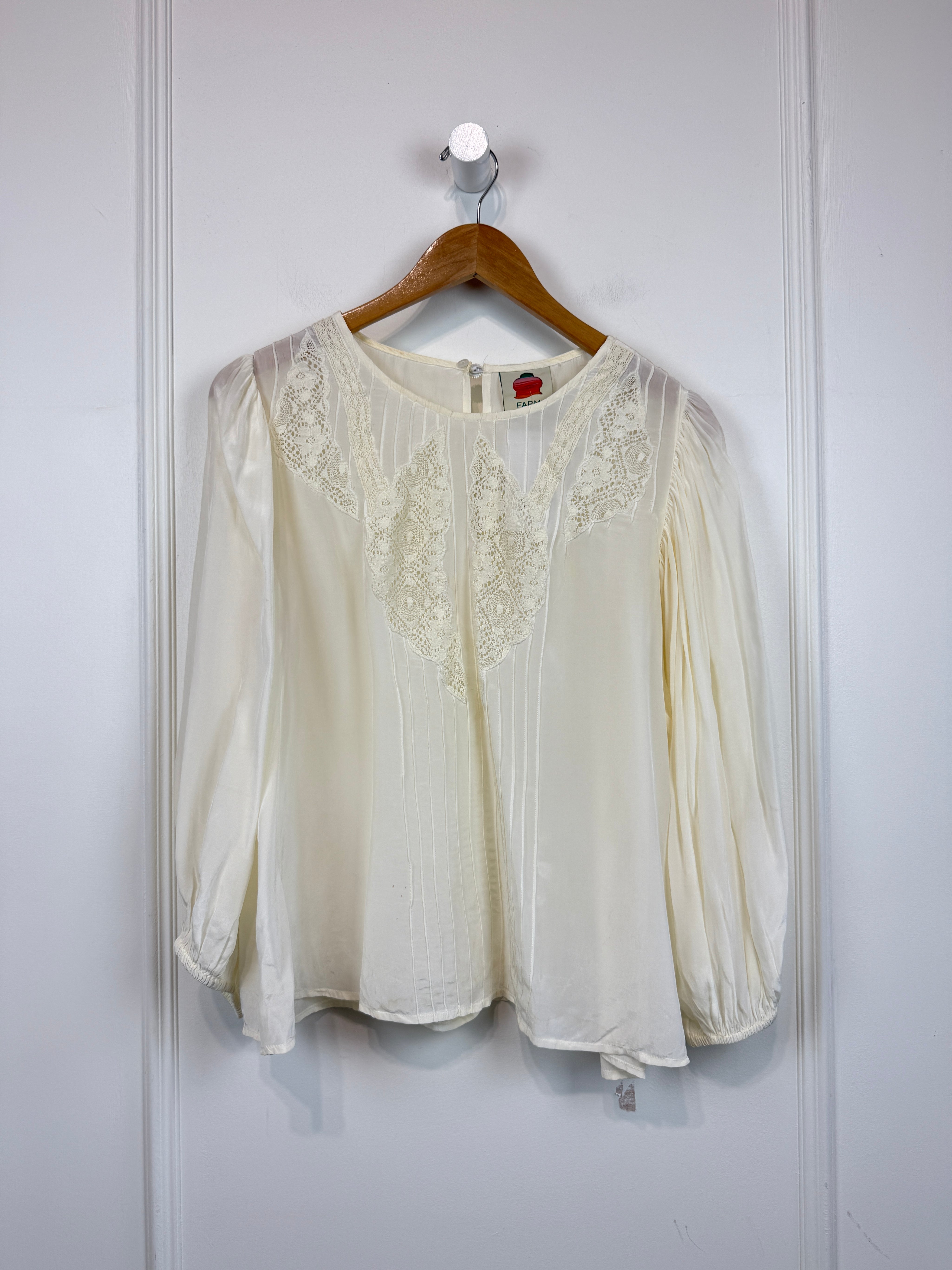 Farm Rio White Blouse (M)