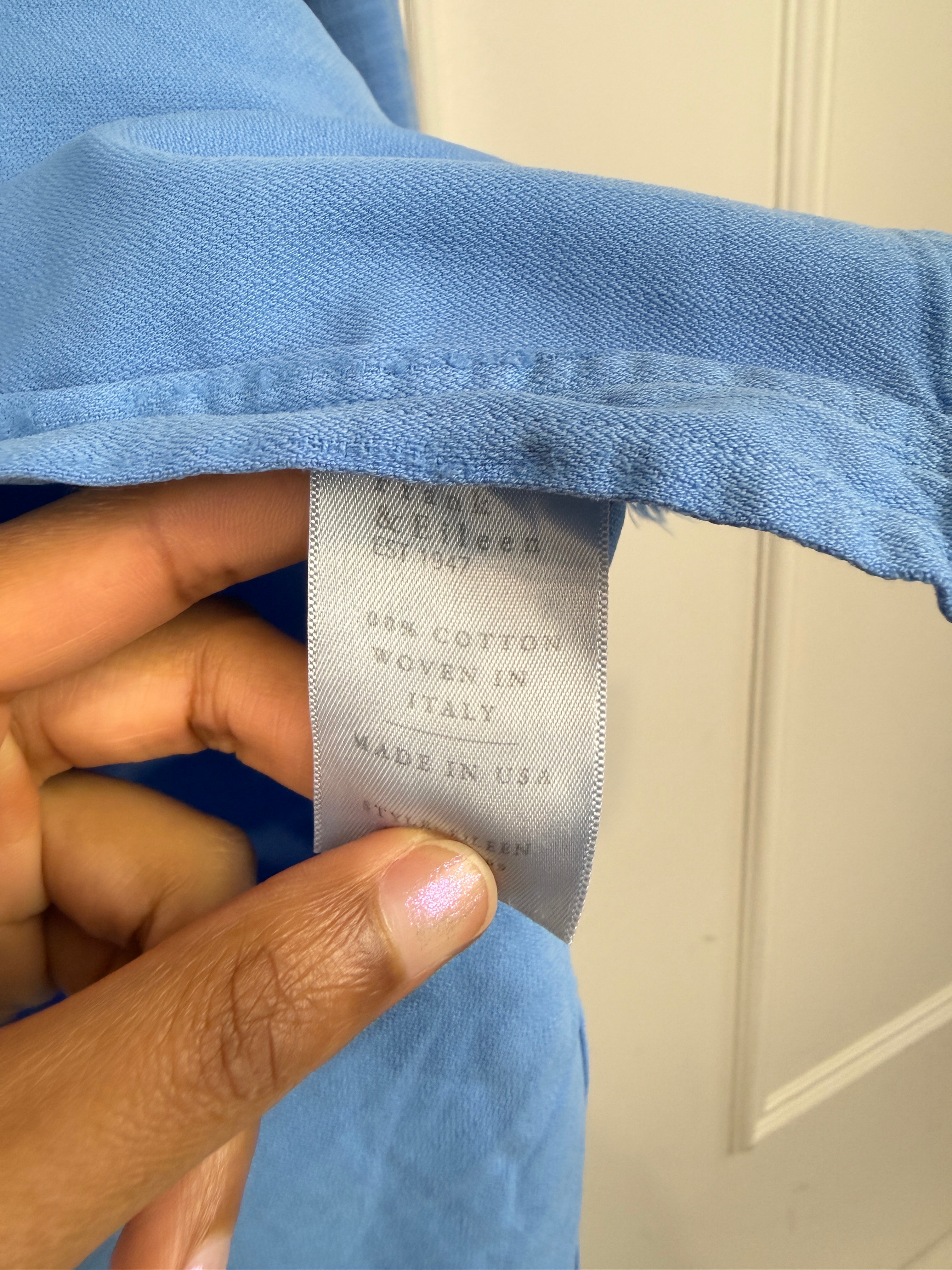 Frank & Eileen "Eileen" Blue Button Down (XS)