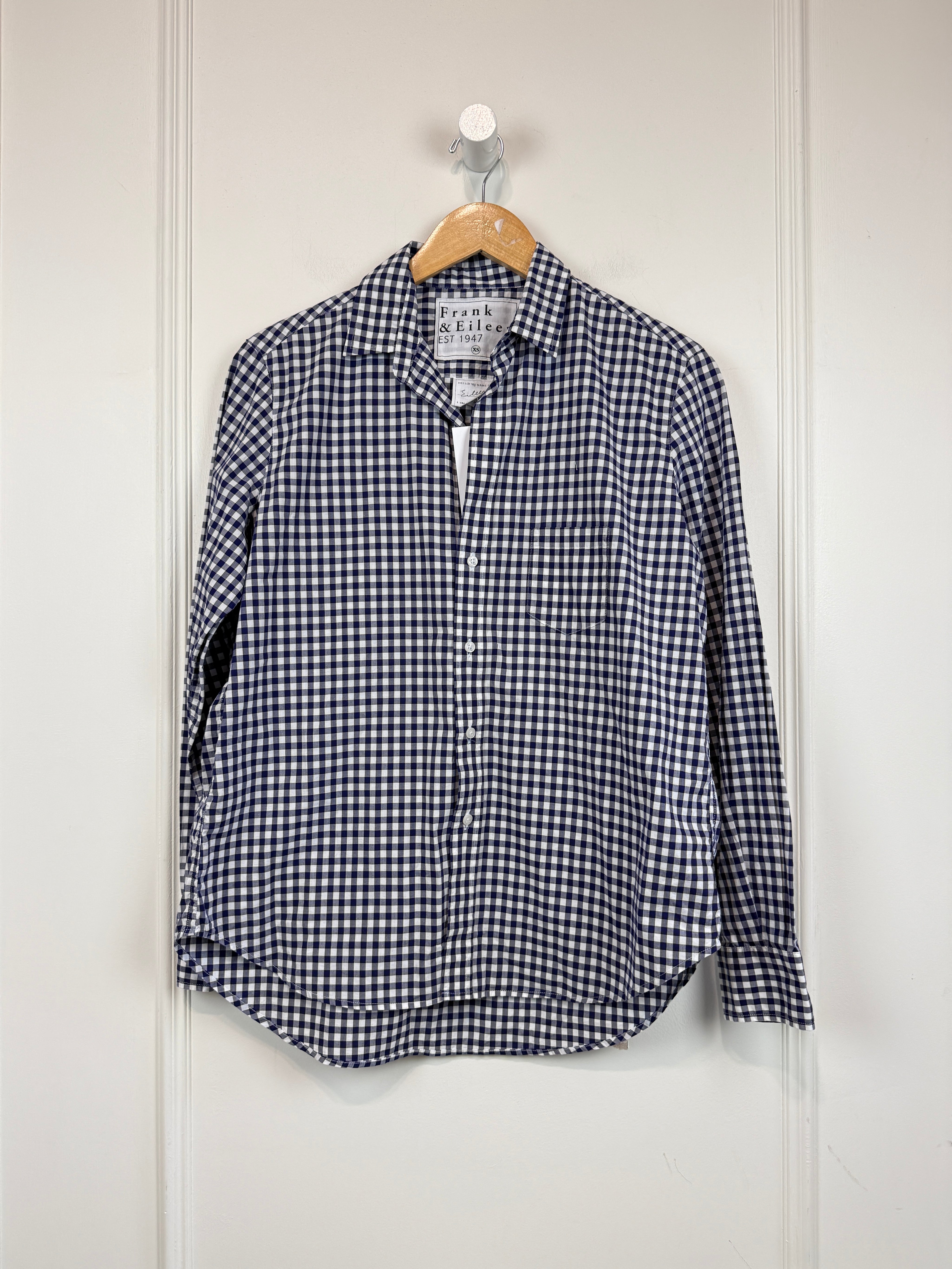 Frank & Eileen "Eileen" Gingham Button Down (XS)
