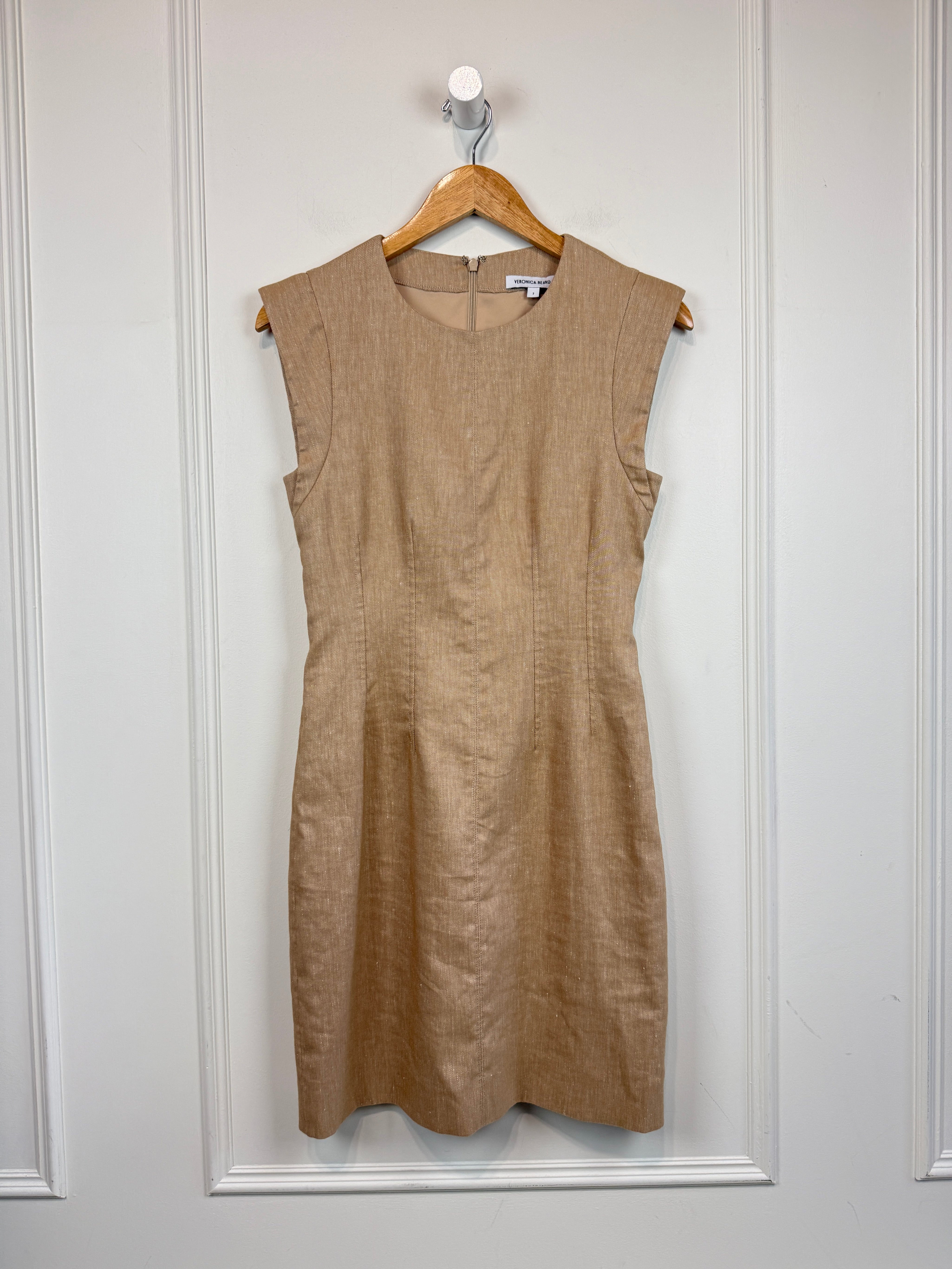 Veronica Beard Khaki Dress (2/XS)