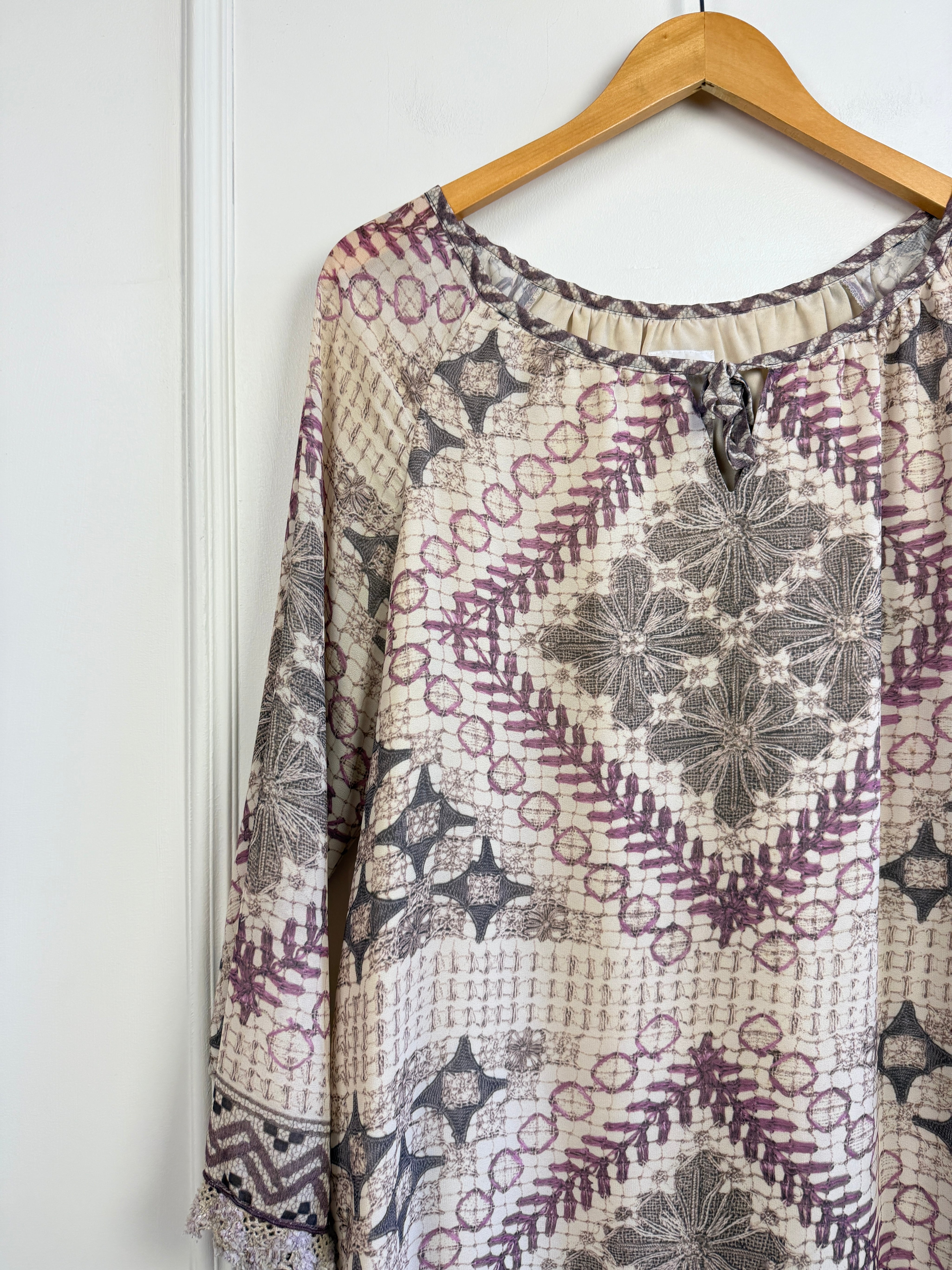 Anna Sui Print Dress (L)