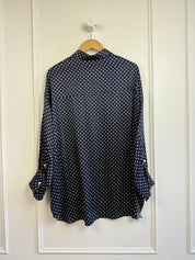 R13 Star Drop Neck Tuxedo Shirt (S)