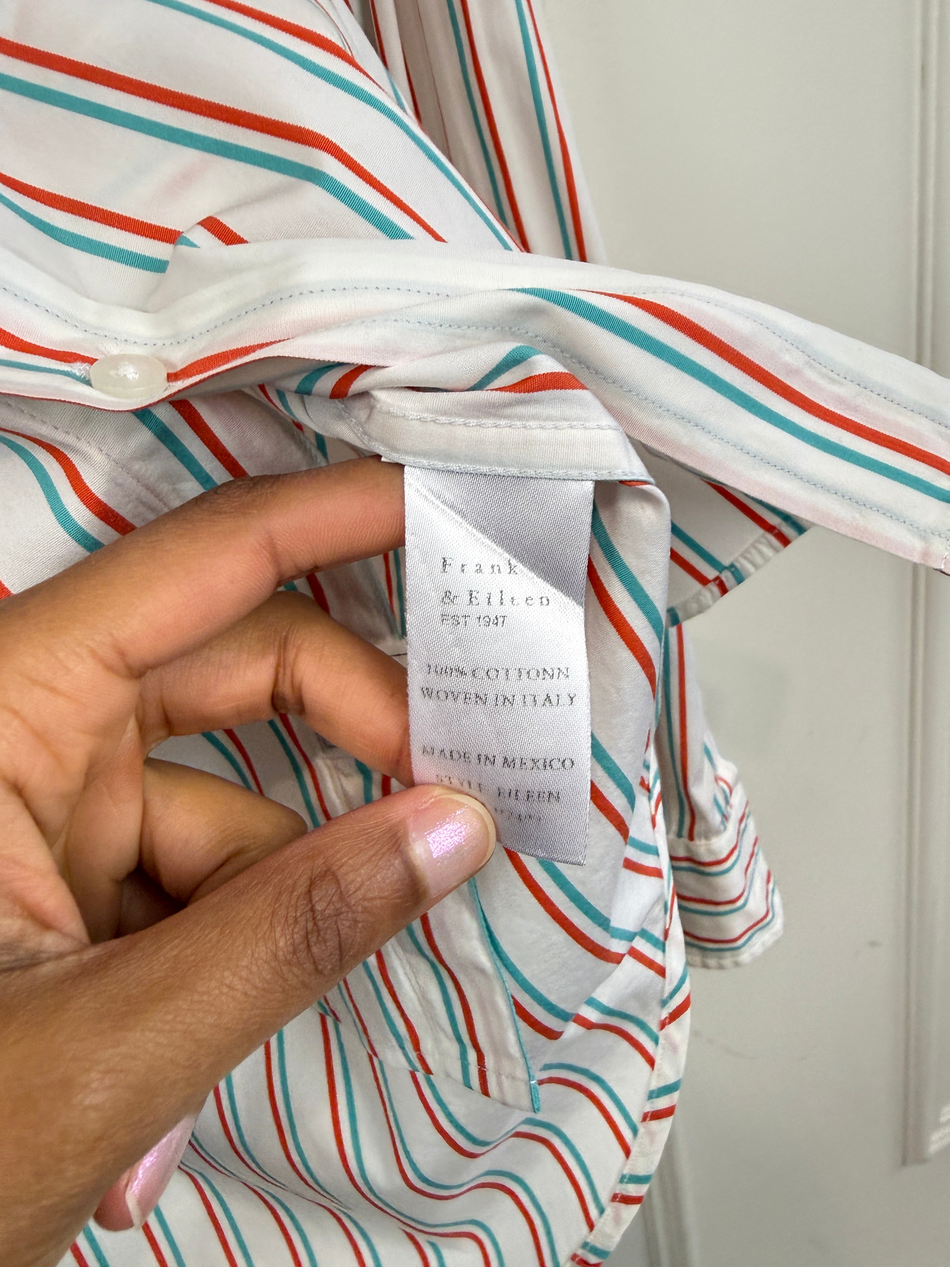 Frank & Eileen "Eileen" Stripe Button Down (XS)