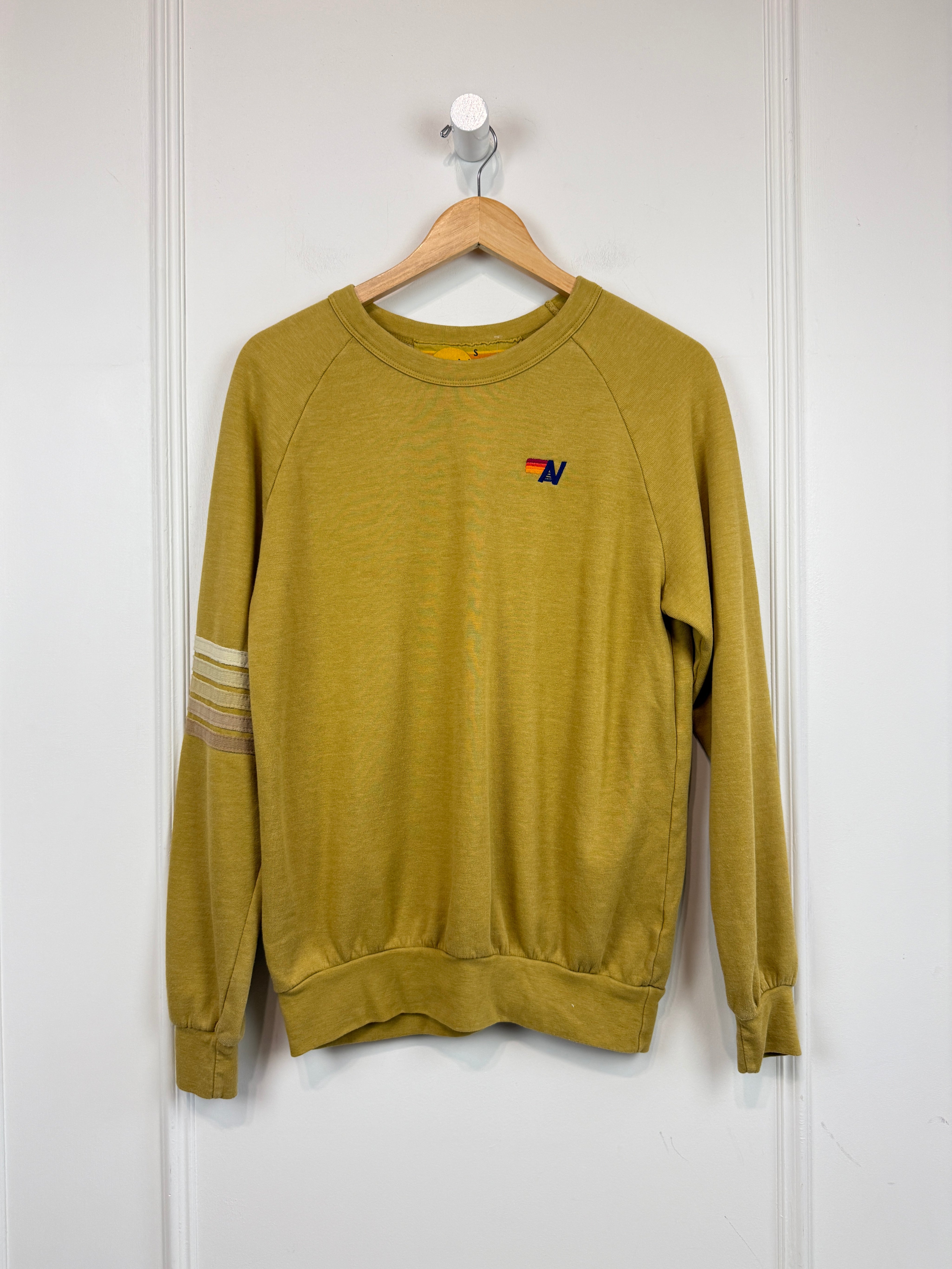 Aviator Nation Yellow Sweatshirt (S)