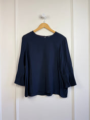 Tommy Hilfiger Navy Blouse (L)
