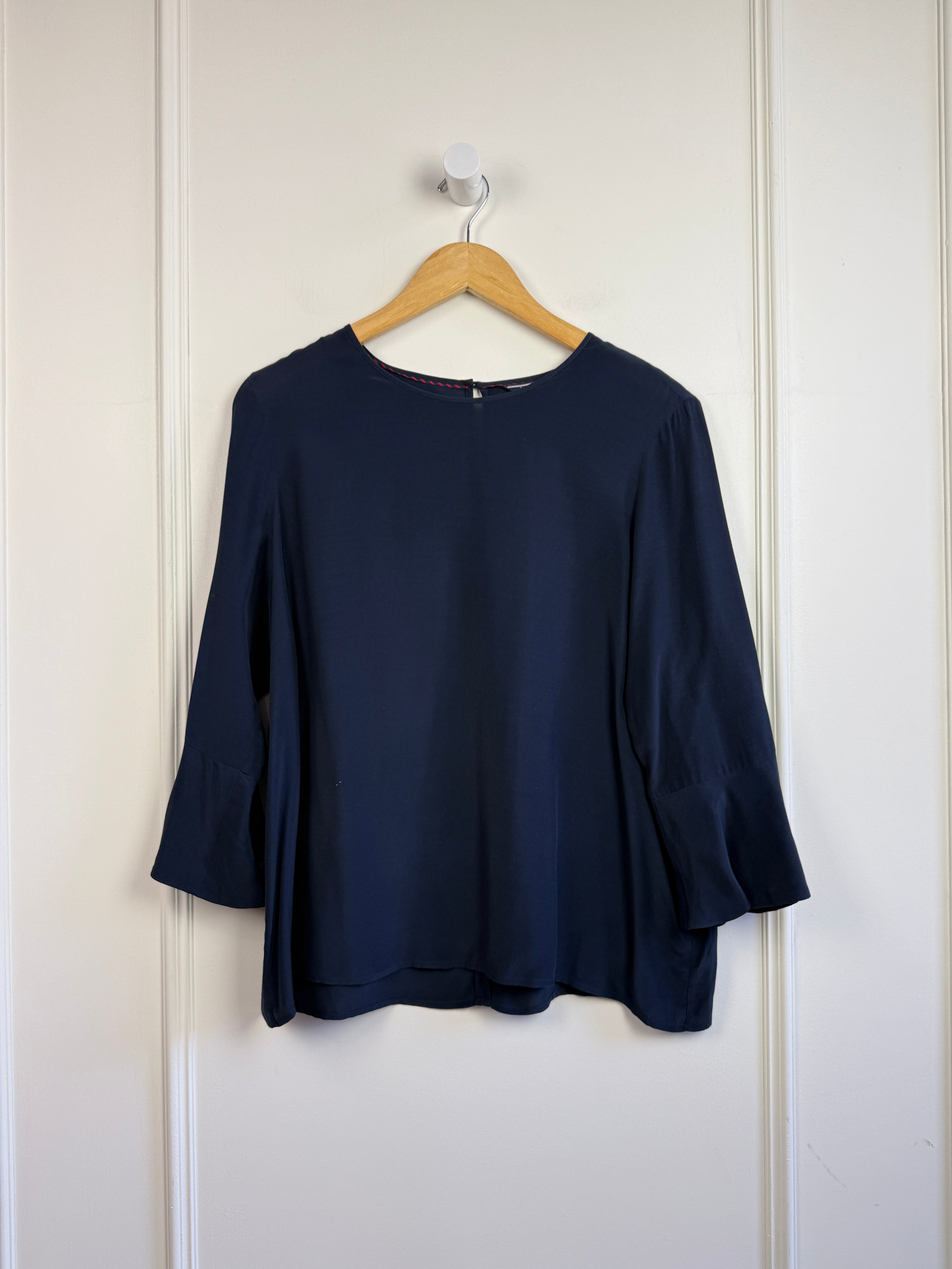 Tommy Hilfiger Navy Blouse (L)