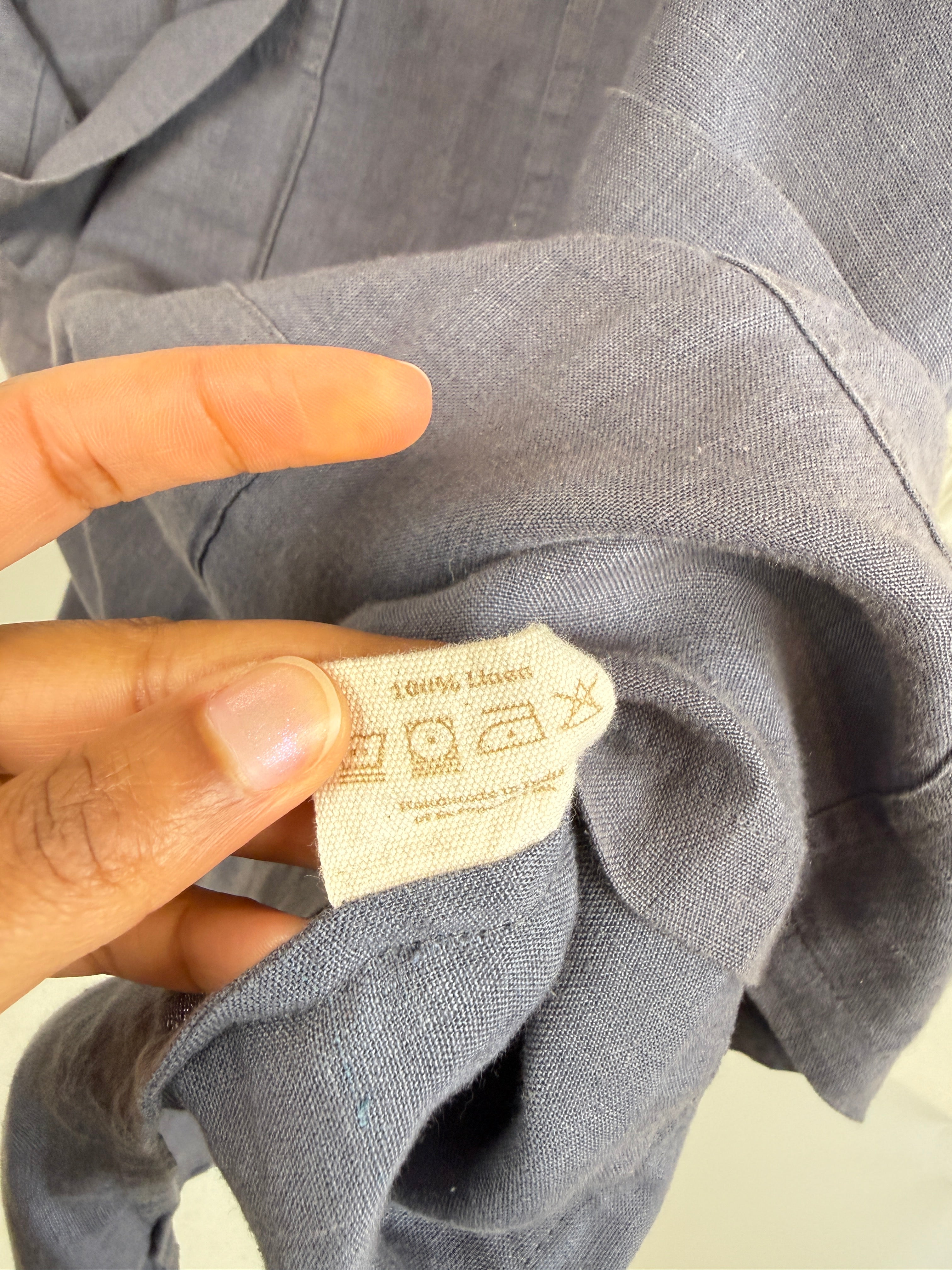 Vikolino Linen Overall Dress (M)