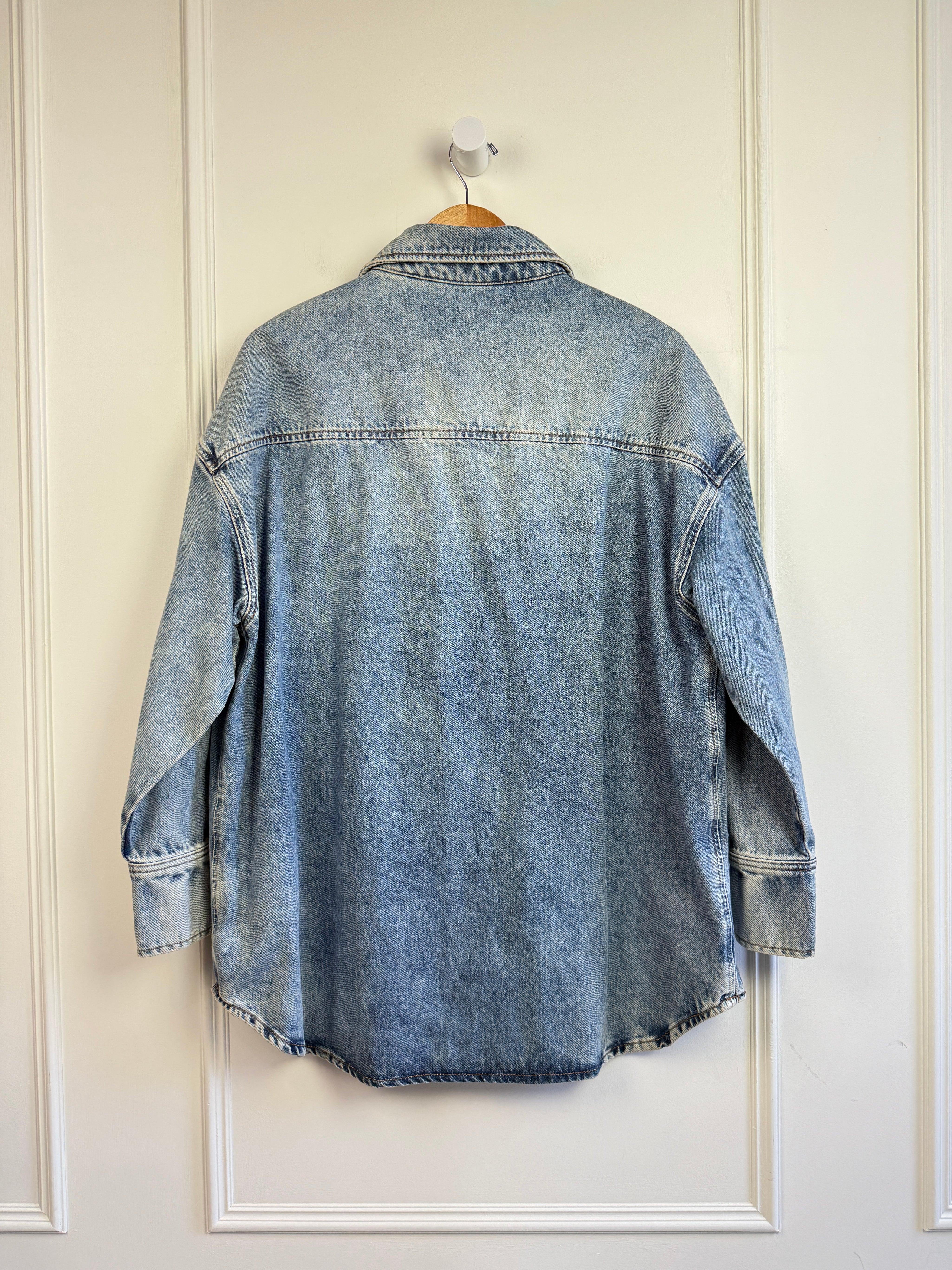 H&M Heavy Denim Shacket (S)
