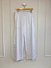 Leset White Poplin Pants (M)
