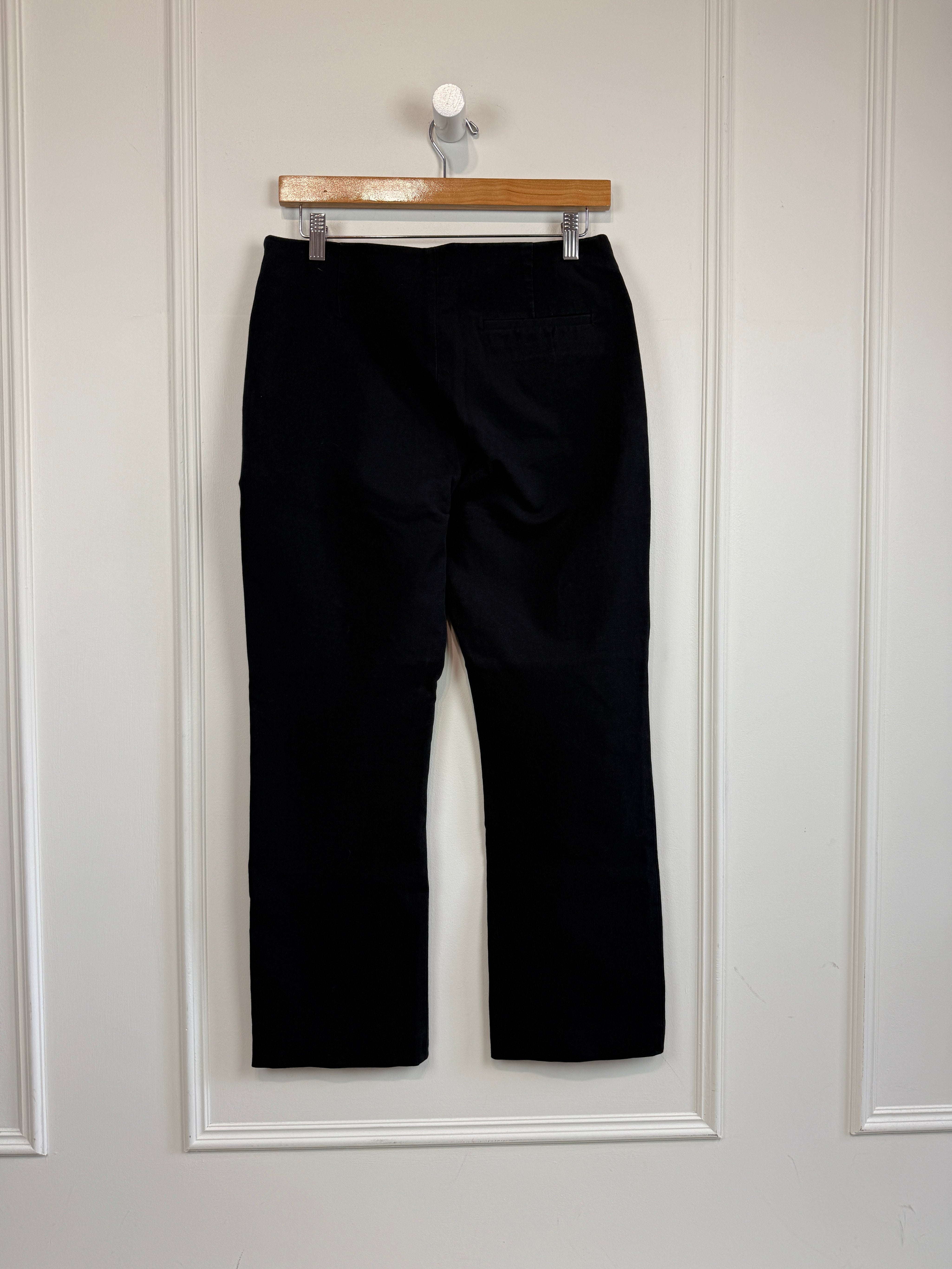 Sezane Black Crop Pants (40/L)