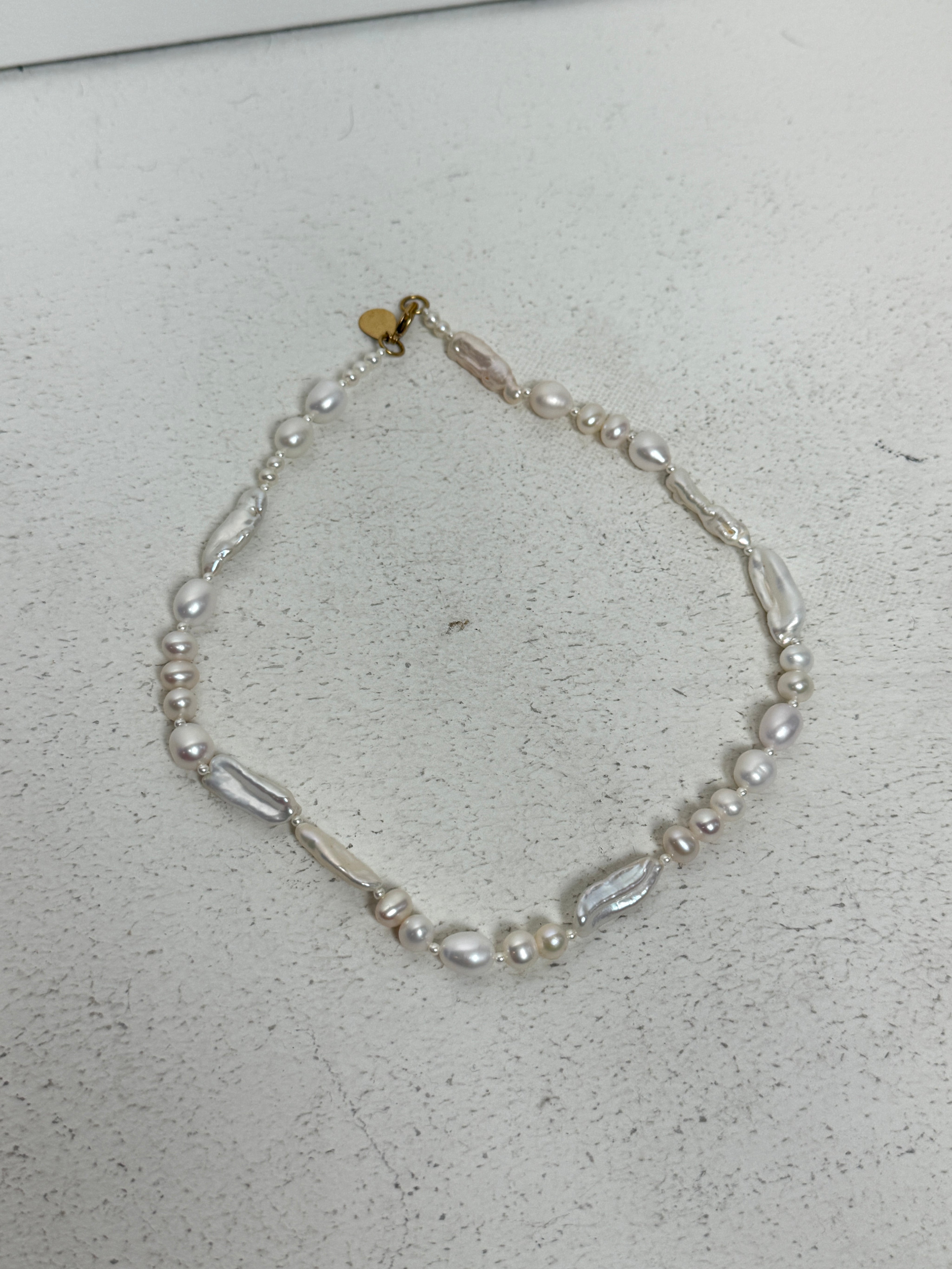 Simone Rocha Baroque Pearl Legato Pattern Necklace