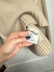 Toteme Tan Whipstich Sweater (S)