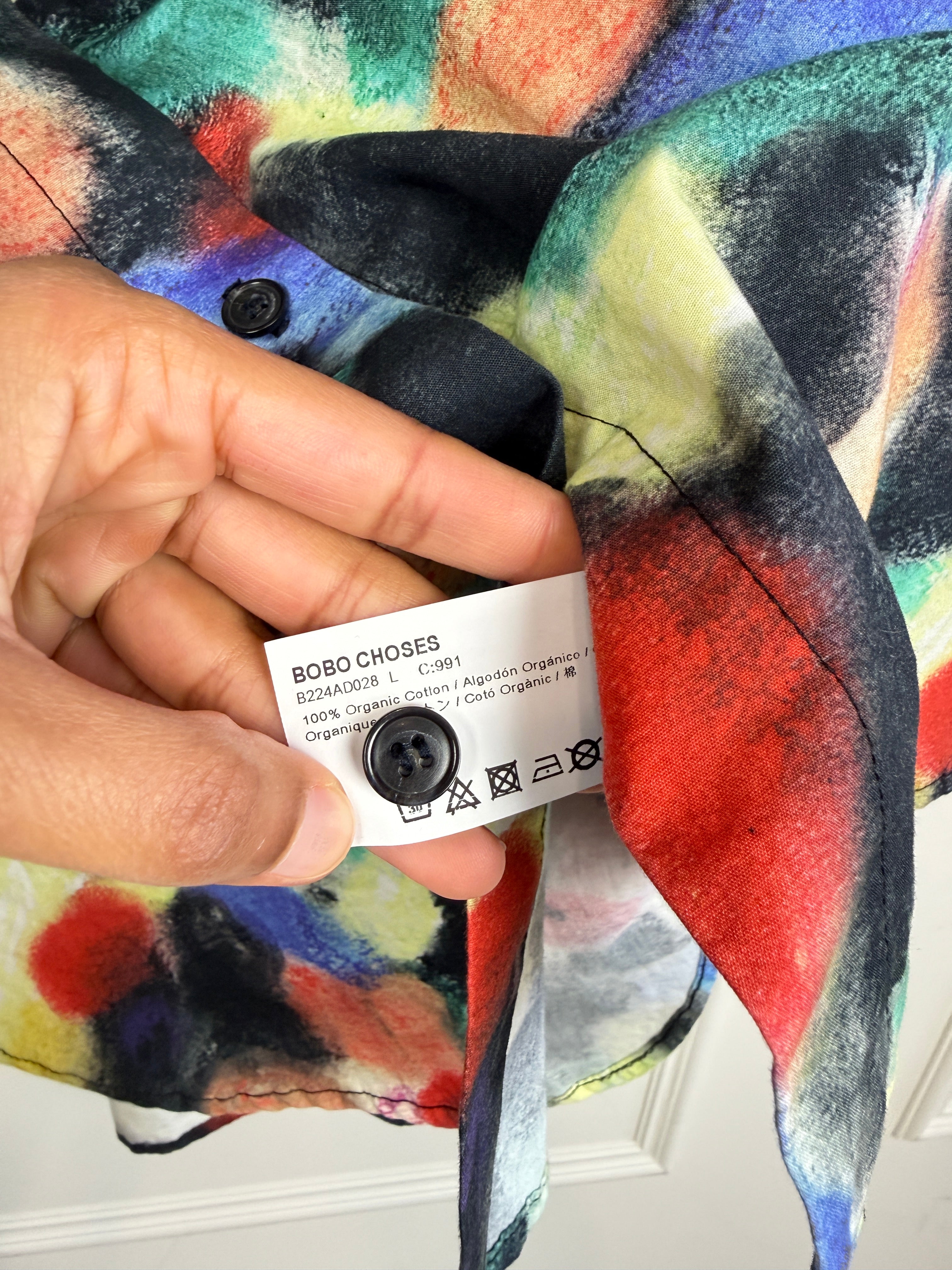 Bobo Chooses Watercolor Button Down (L)