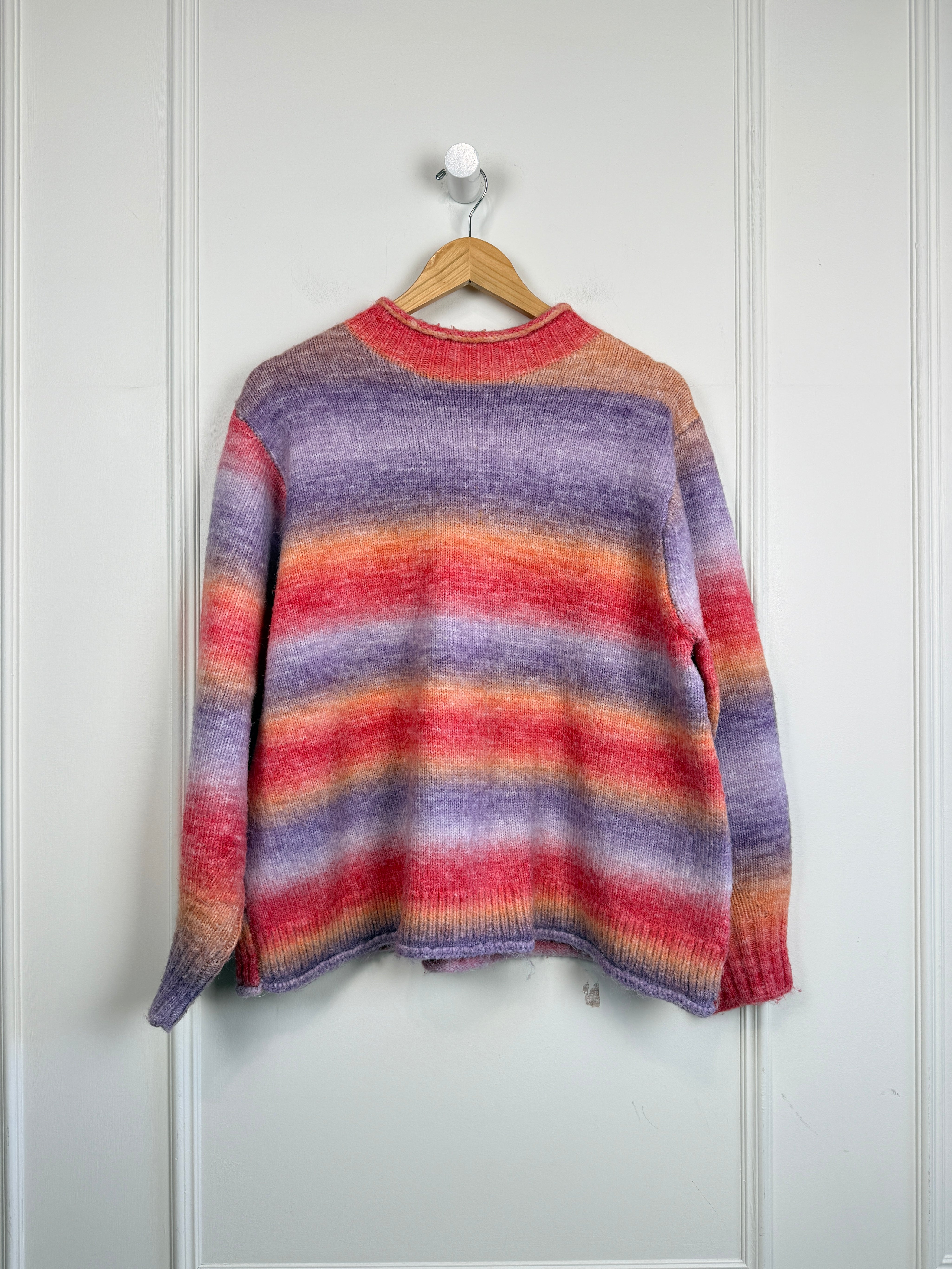 Xirena Pink Rainbow Sweater (M)