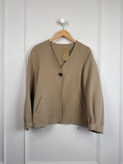 Closed Felted Wool Tan Jacket (M)