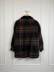 No. 6 Store Plaid Coat (M)