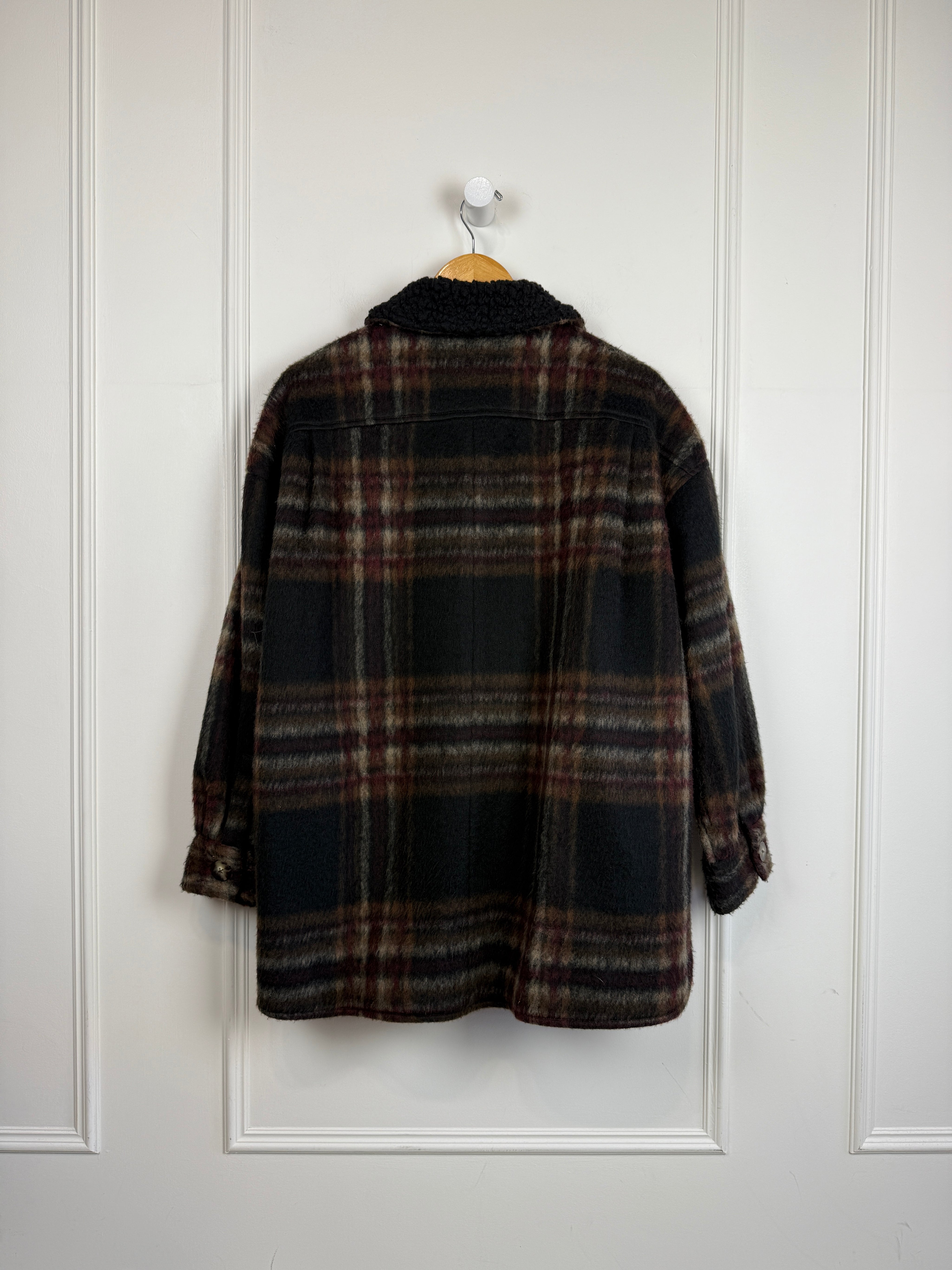 No. 6 Store Plaid Coat (M)