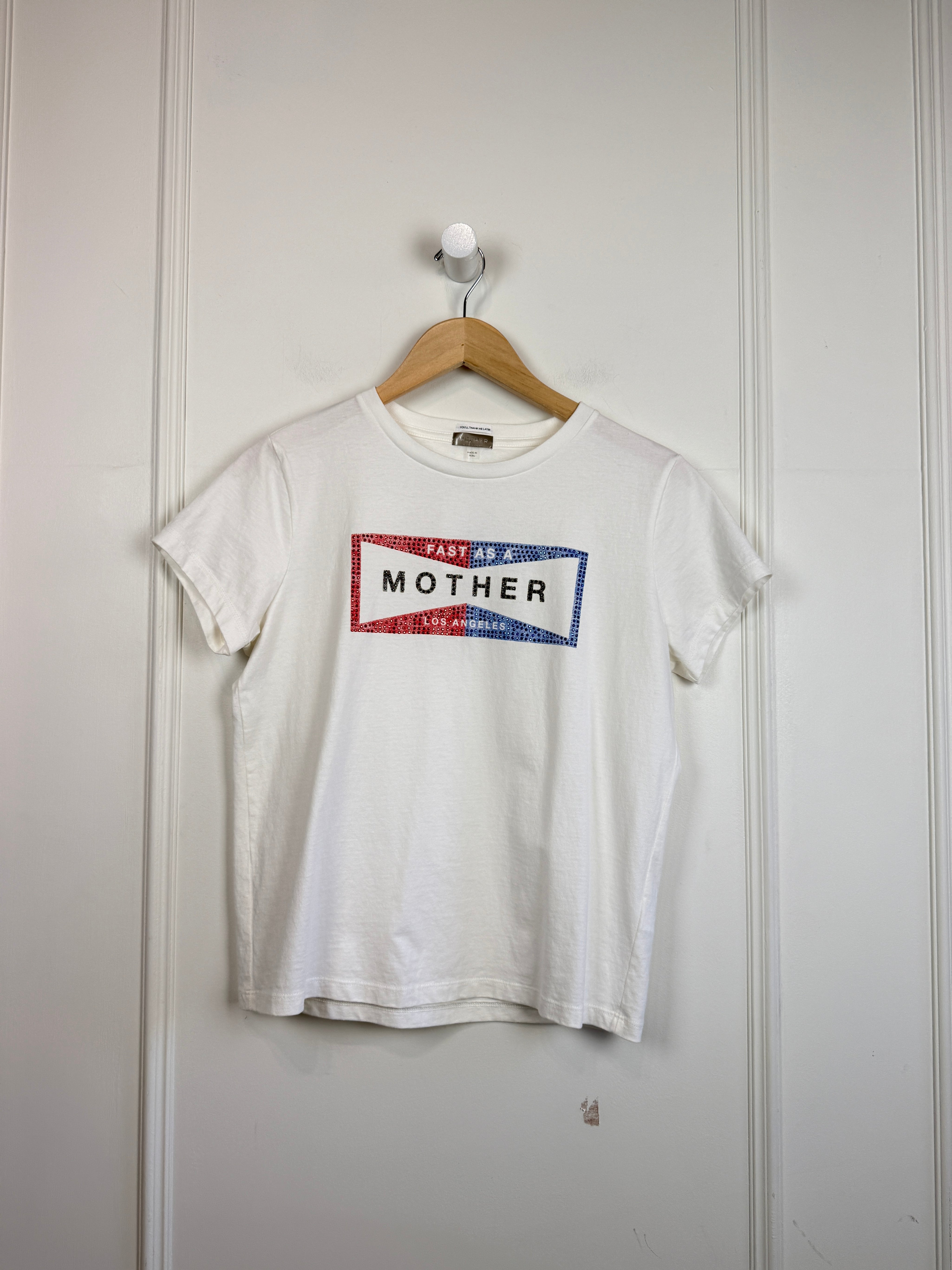 Mother Denim "Fast as A Mother" Tee (S)