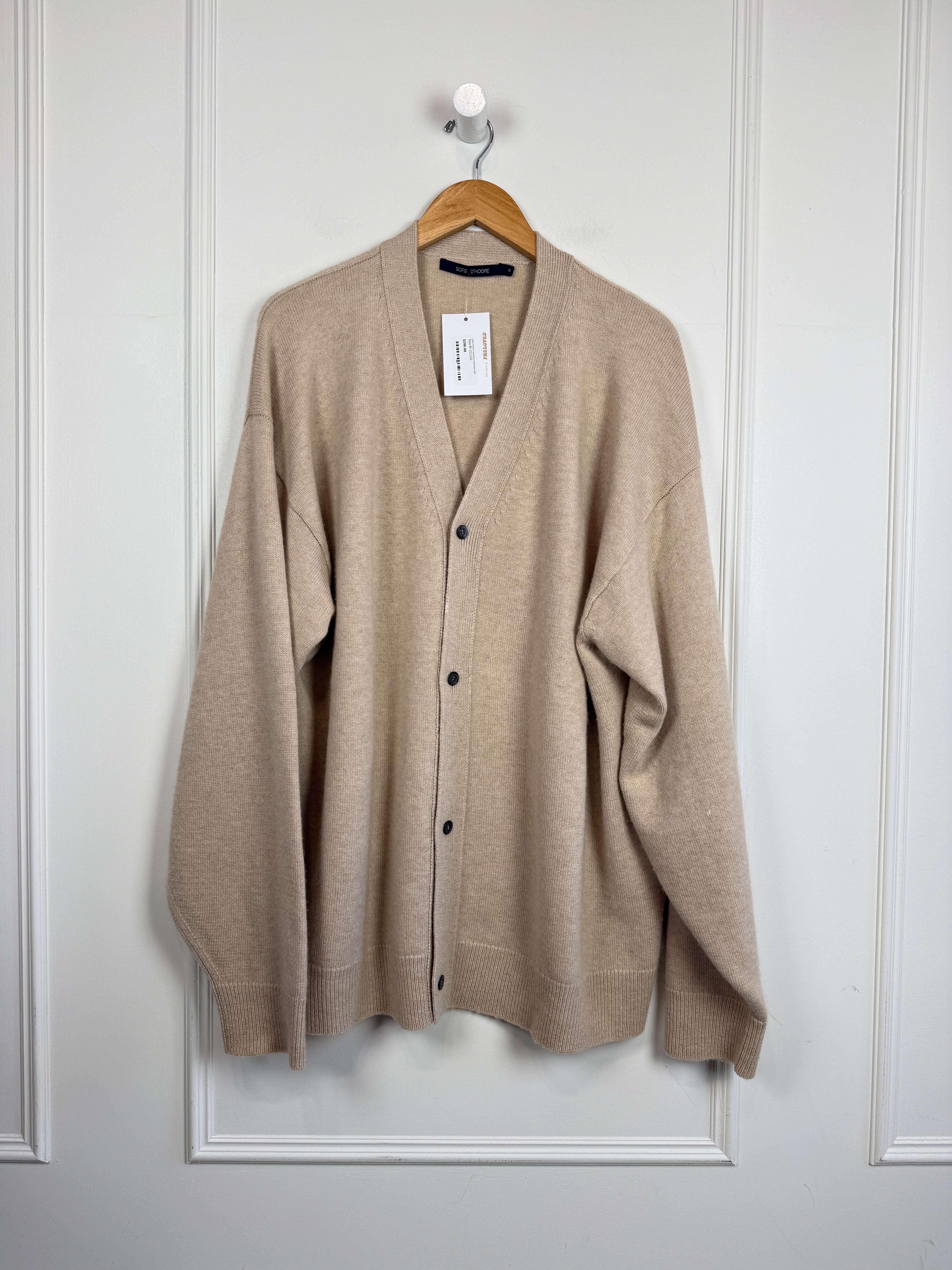 Sofie D'Hoore Cashmere Oversized Cardigan (M)