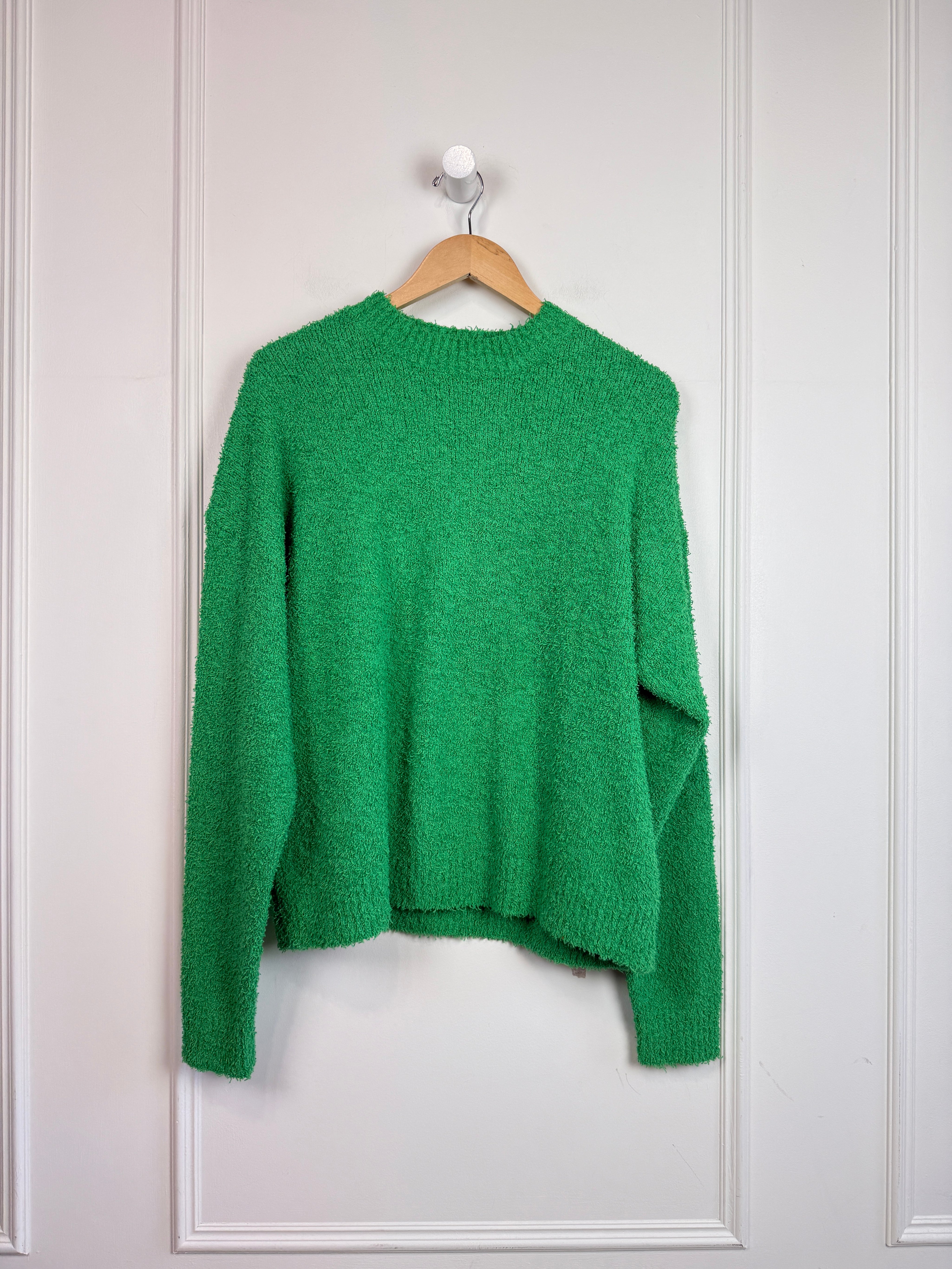 Tibi Serviette Crewneck Pull Over (M)