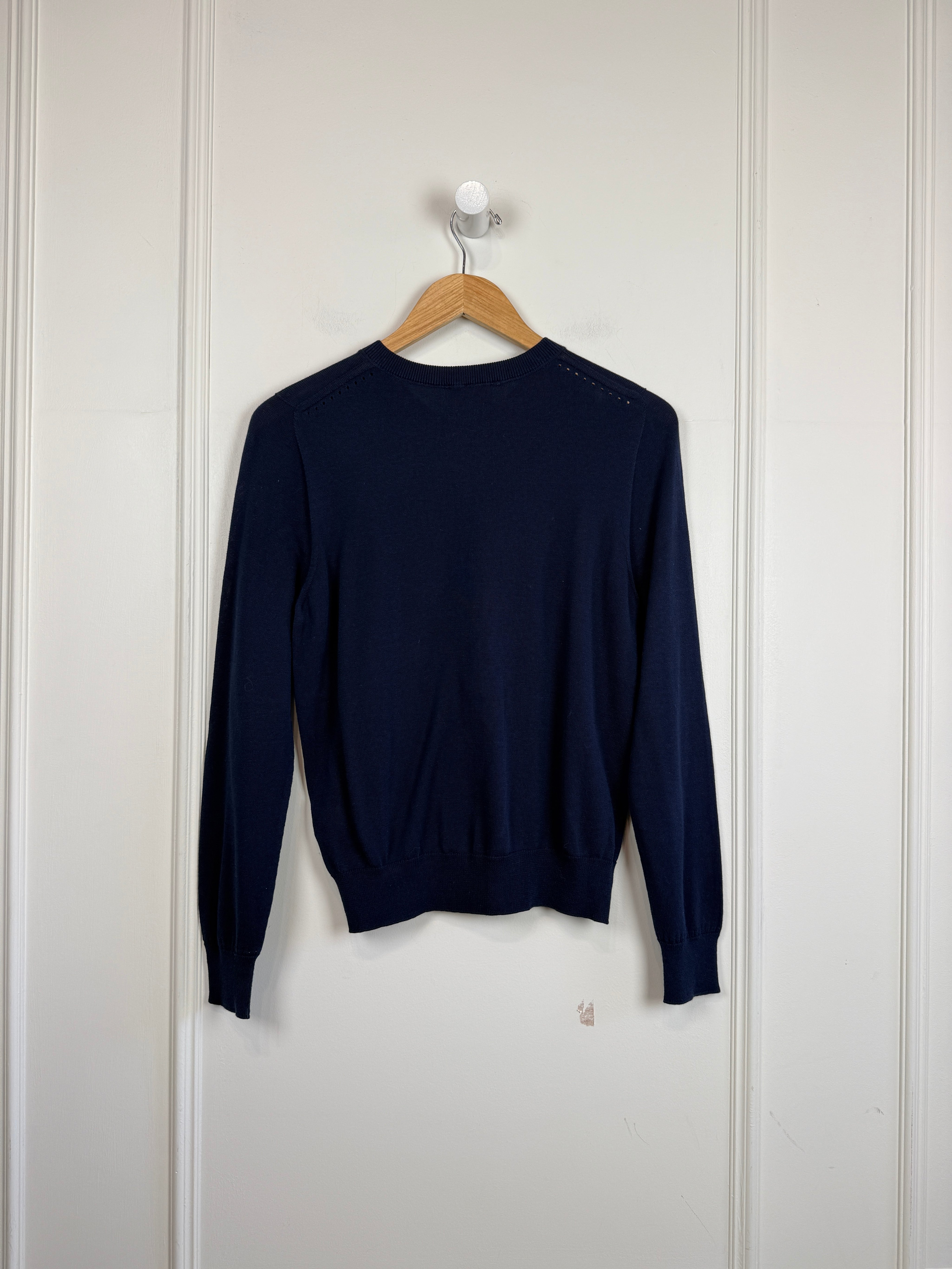 Lacoste Navy Cardigan (S/36)