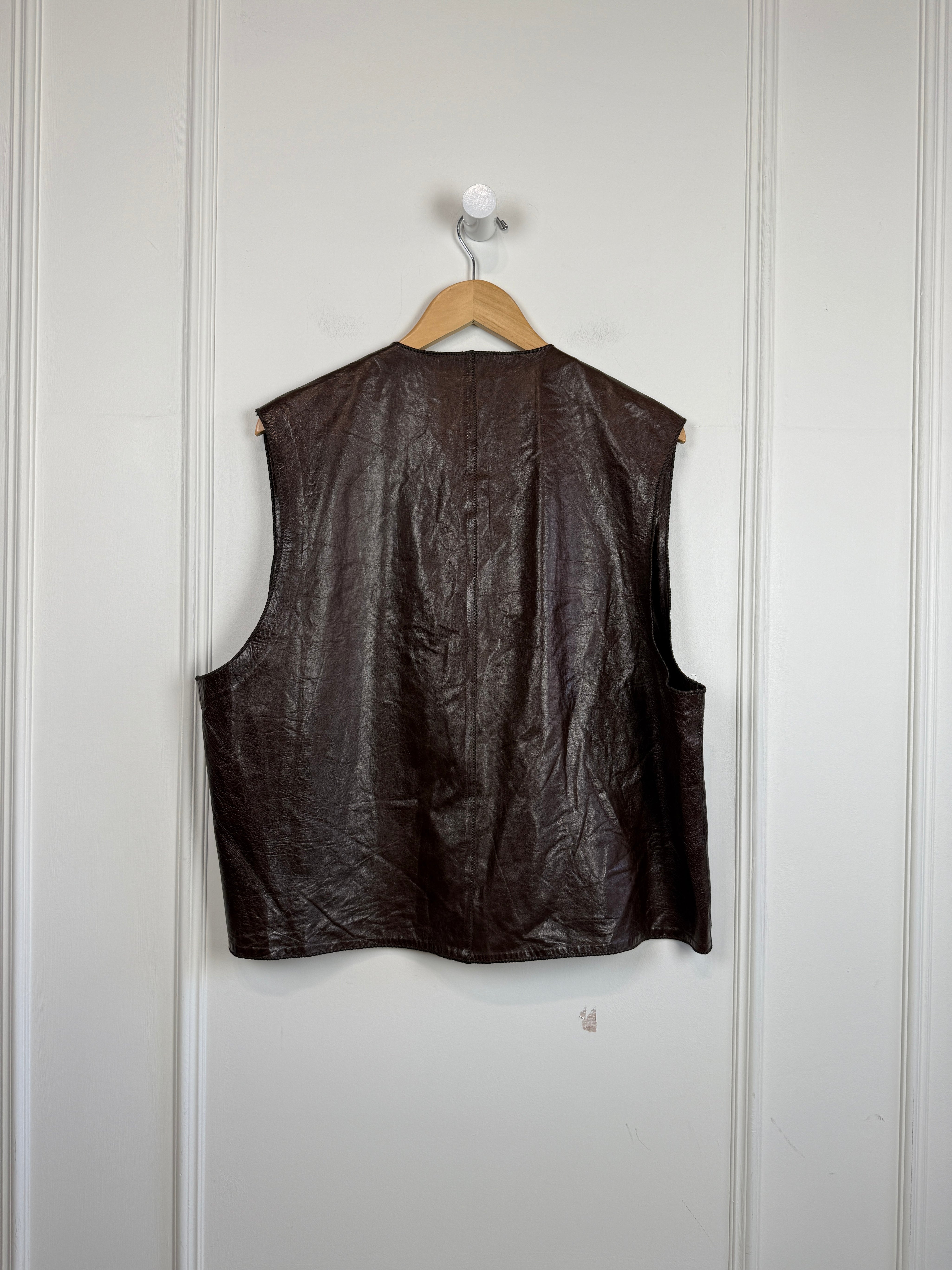 Catherine Khan Leather Vest (M/L)