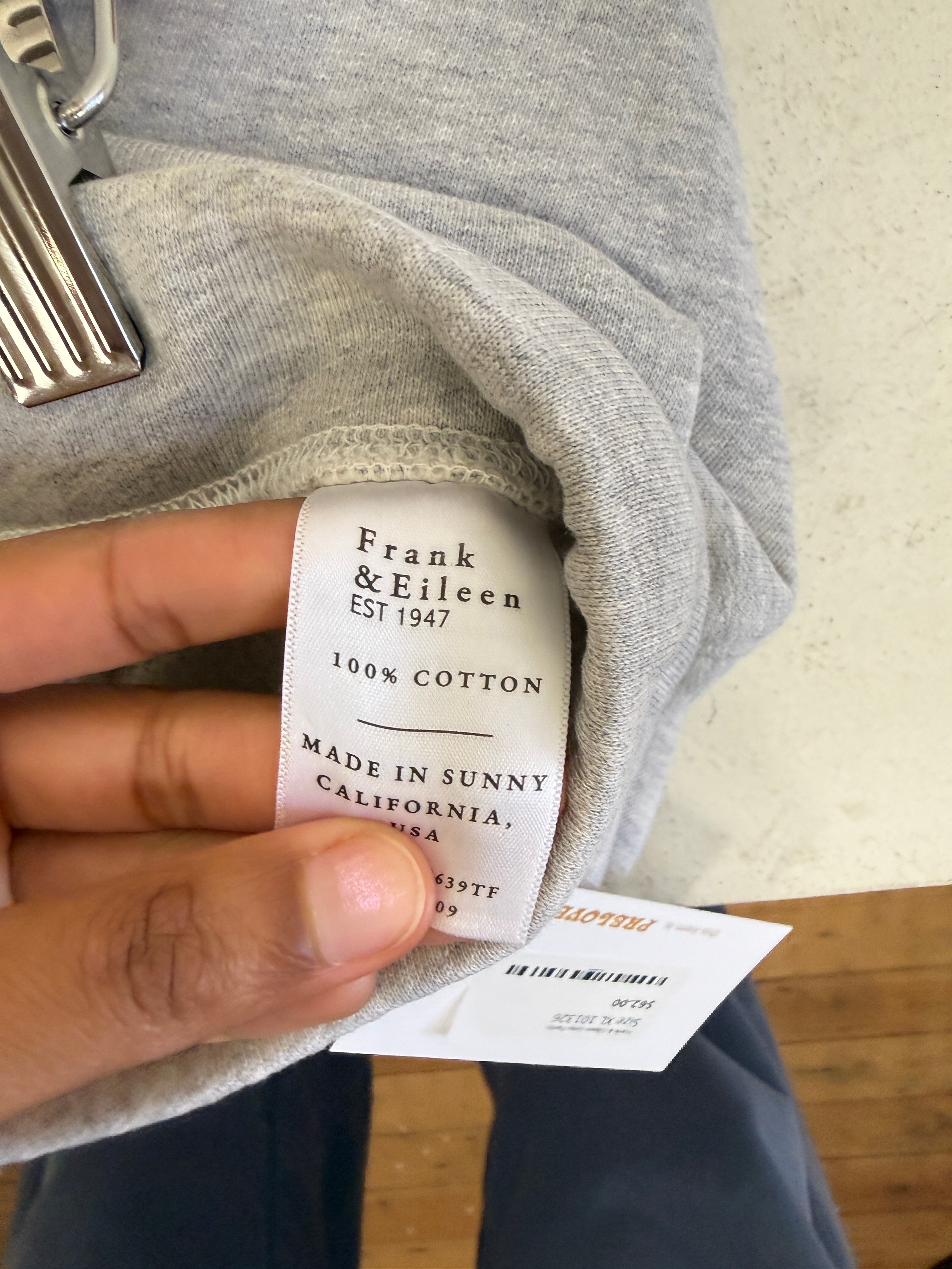 Frank & Eileen Grey Pants (XL)