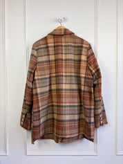 Free People Plaid Blazer (L)