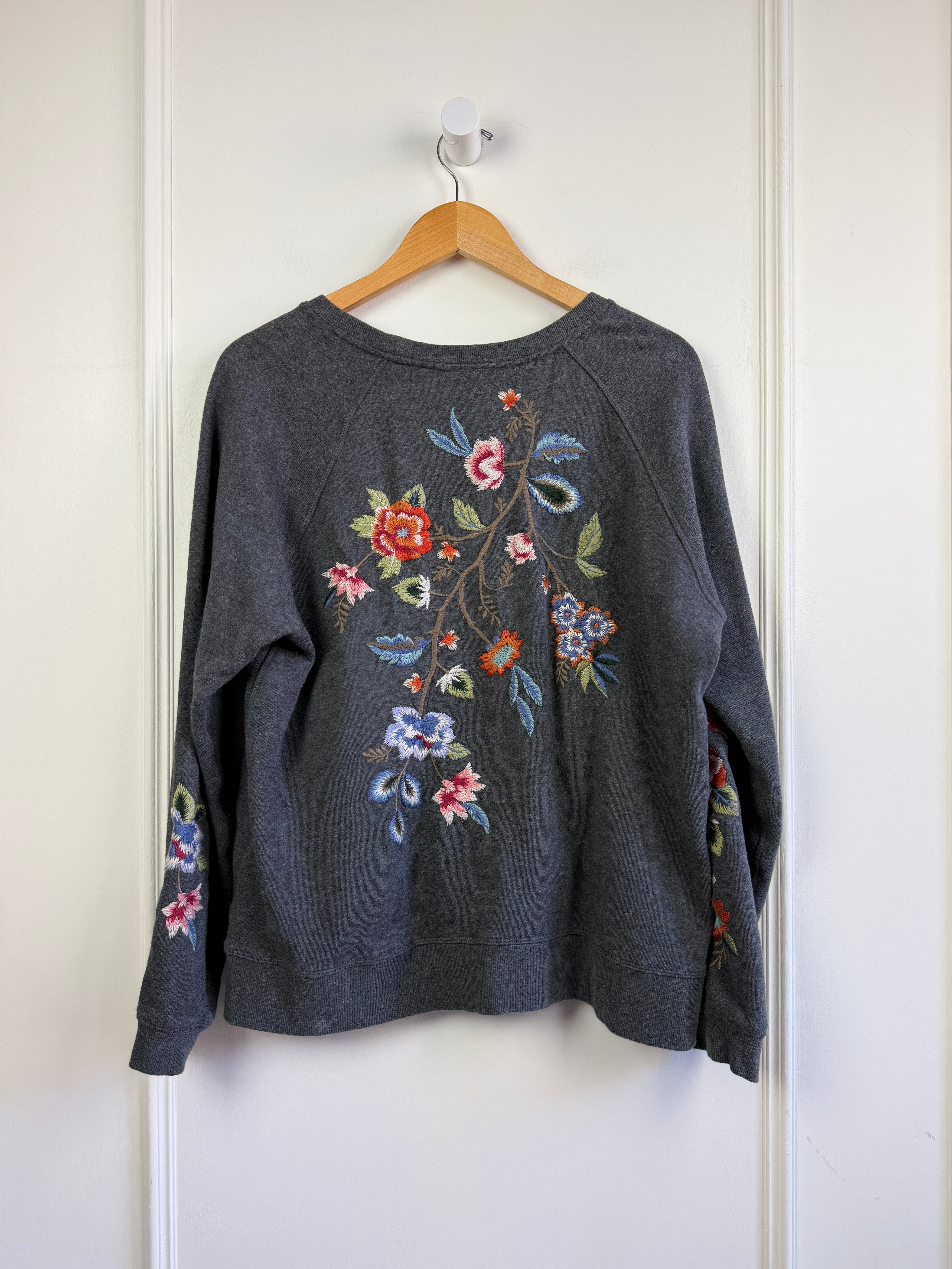 Johnny Was Floral Sweatshirt (S)